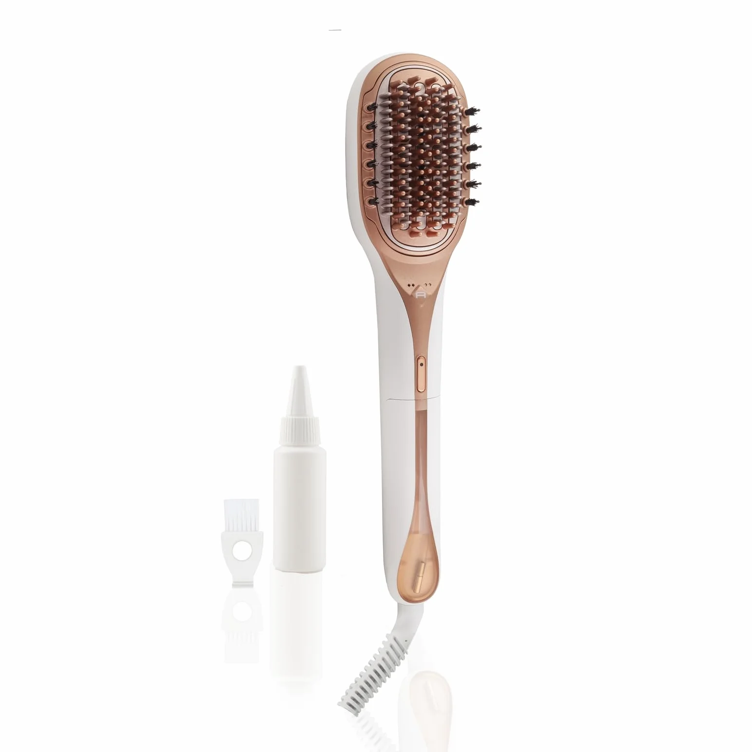 Rowenta Cepillo reparador a vapor CF9920 Thermal Care, cerdas naturales