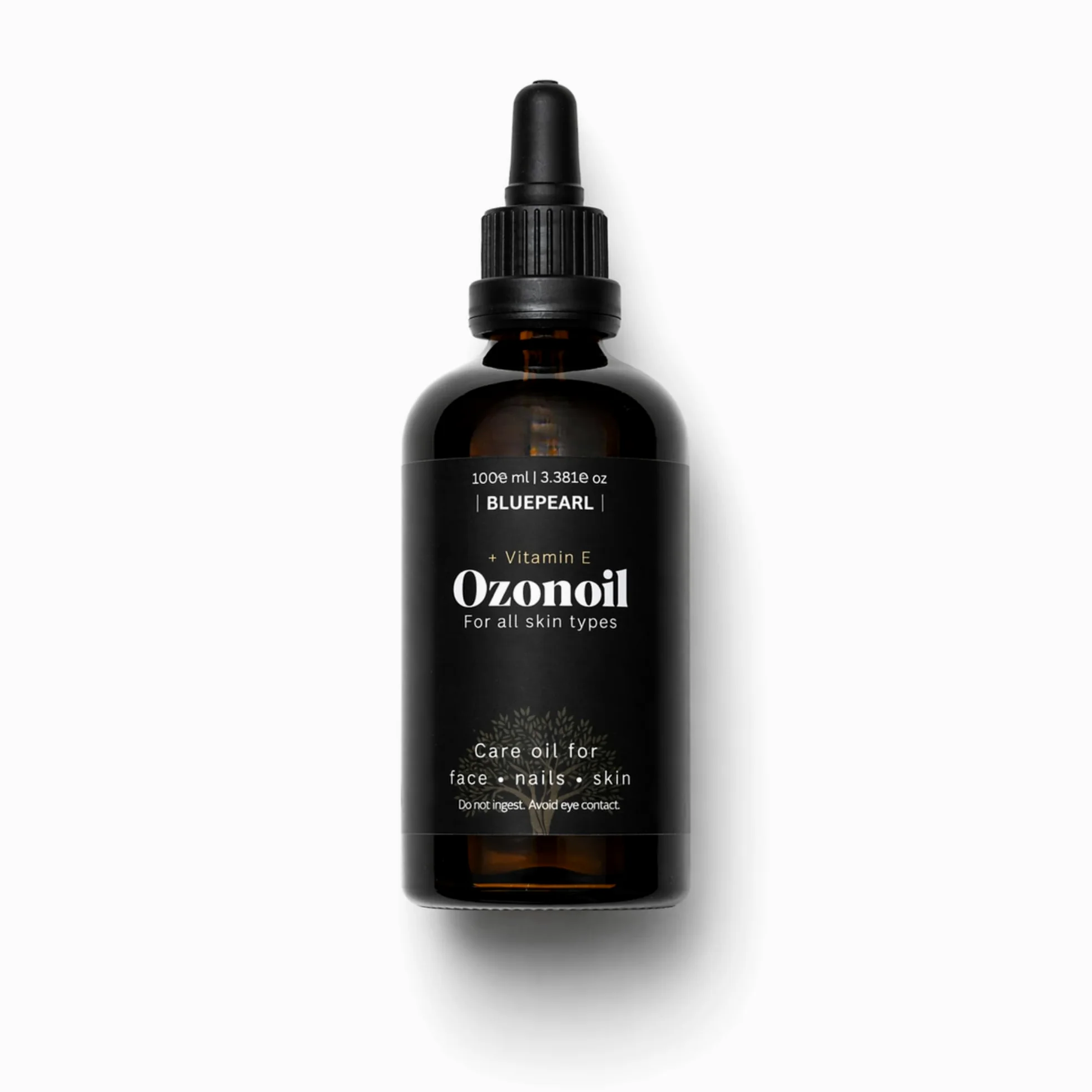 Aceite de ozono 100 ml con vitamina E – Aceite de oliva ozonizado de Austria – Envasado a mano y ozonizado 48 horas – Aceite de cuidado cosmético natural para pieles sensibles, cara, uñas y piel
