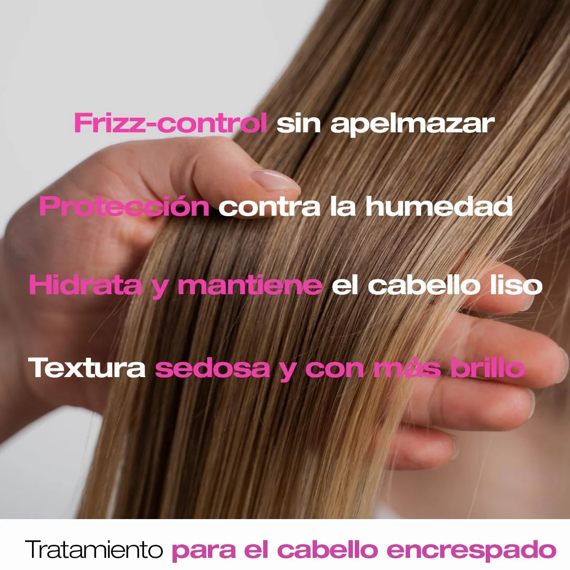 Abril et Nature Set Cuidado Capilar Anti-Frizz Champú Mascarilla Sérum 550 ml