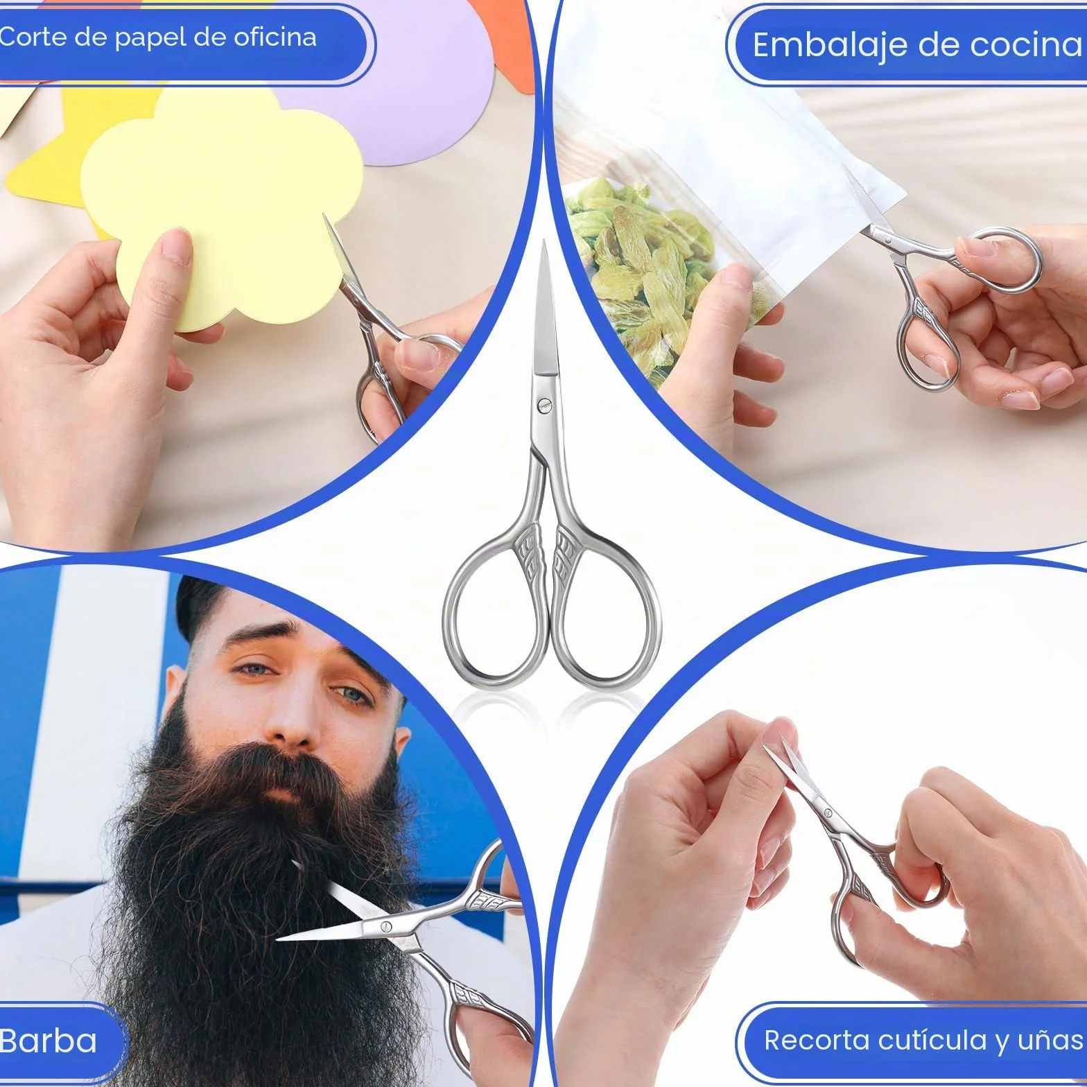 Mabor Tijeras Peluqueria Acero Inoxidable 9cm Profesionales