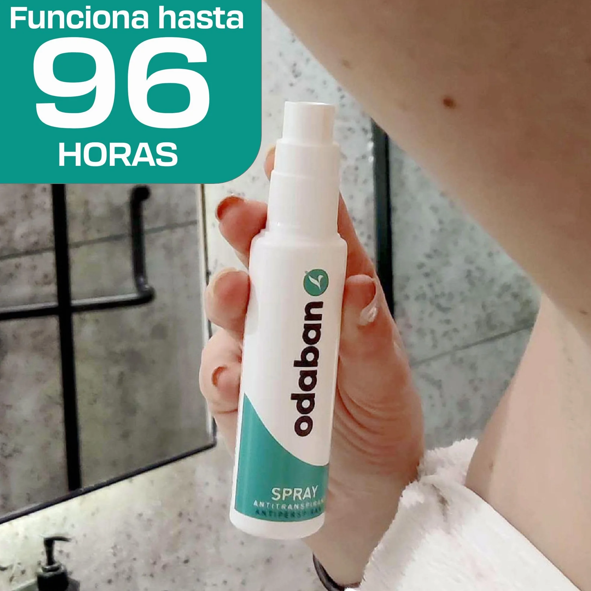Odaban Antitranspirante Desodorante en Spray 30 ml contra el sudor intenso