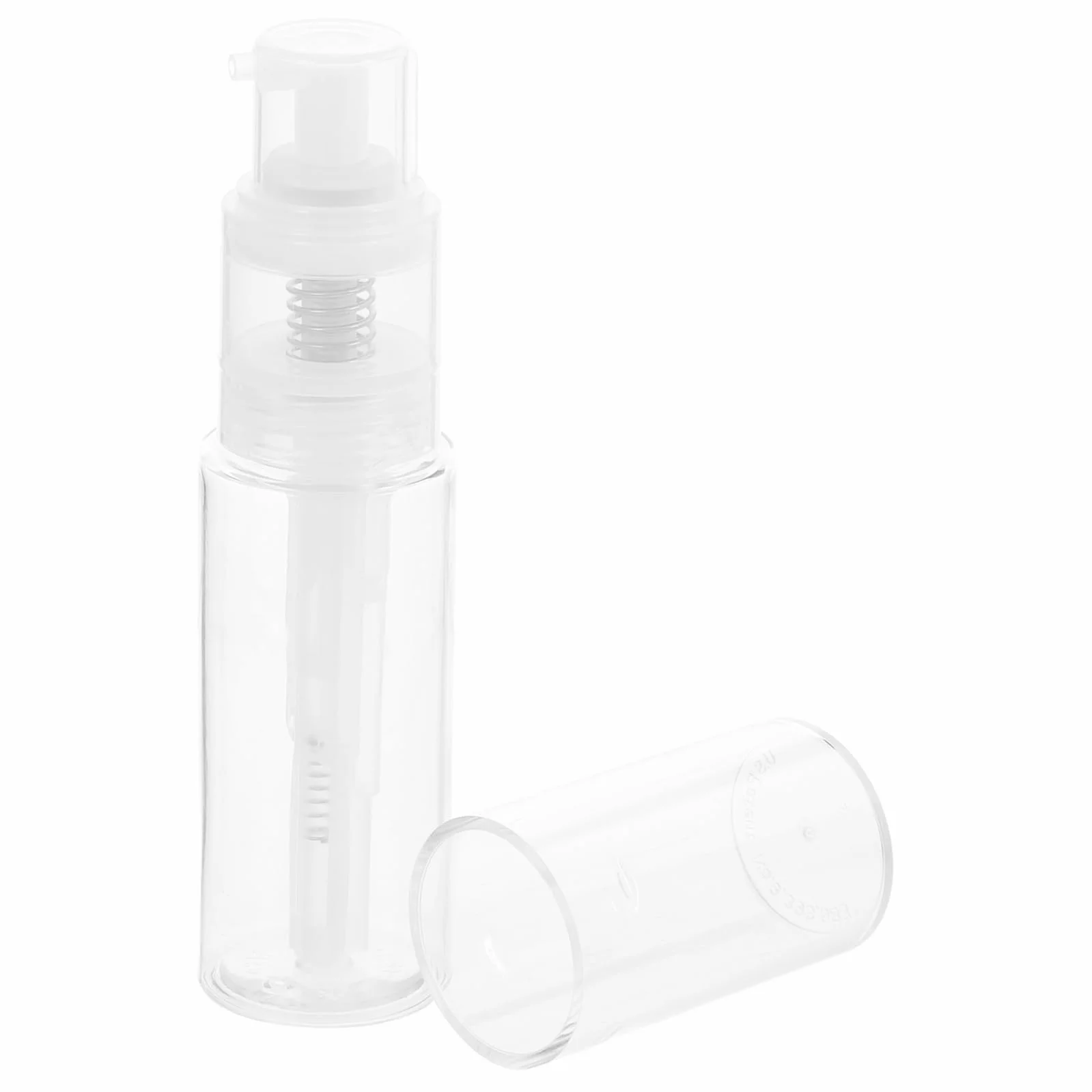 Botella de Spray para Polvo Suelto 50ml Material PP Pulverización Uniforme