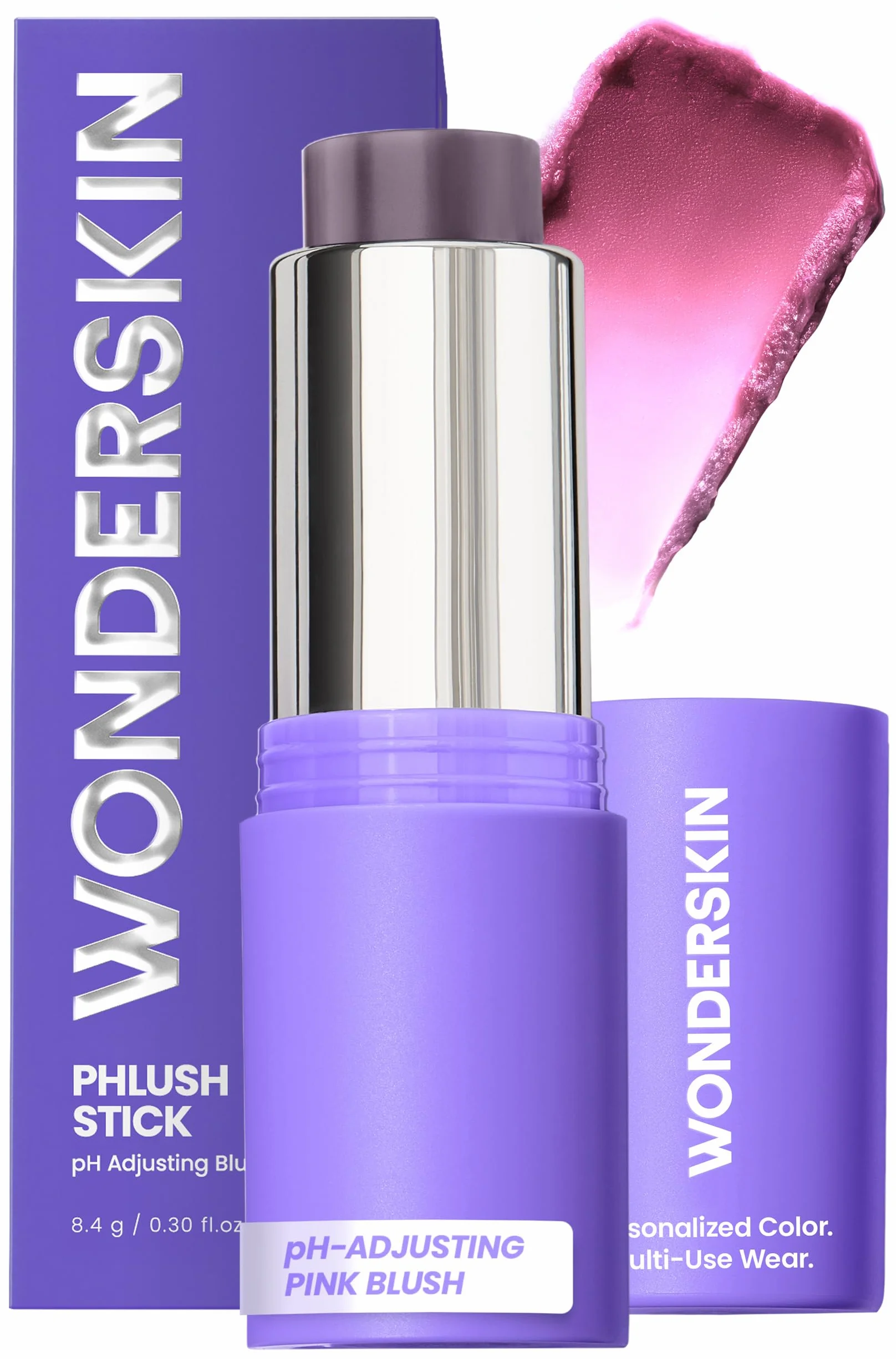 Wonderskin Cream Blush Stick pH-Activado Multiuso Tinte en Crema Mejillas Labios Maquillaje Color Adaptable