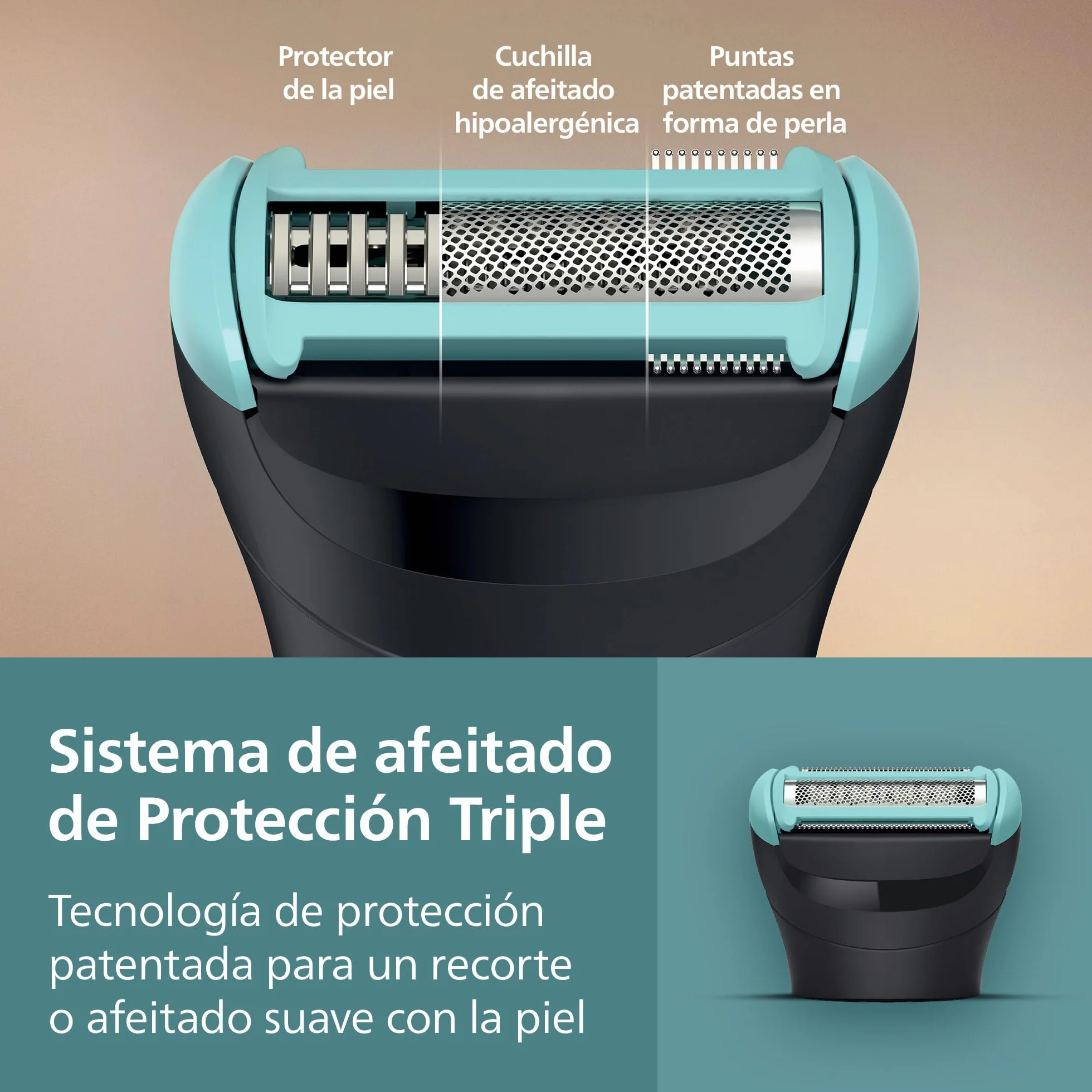 Philips Series 5000 Afeitadora Corporal Masculina Impermeable 100 min Autonomía BG5480/15
