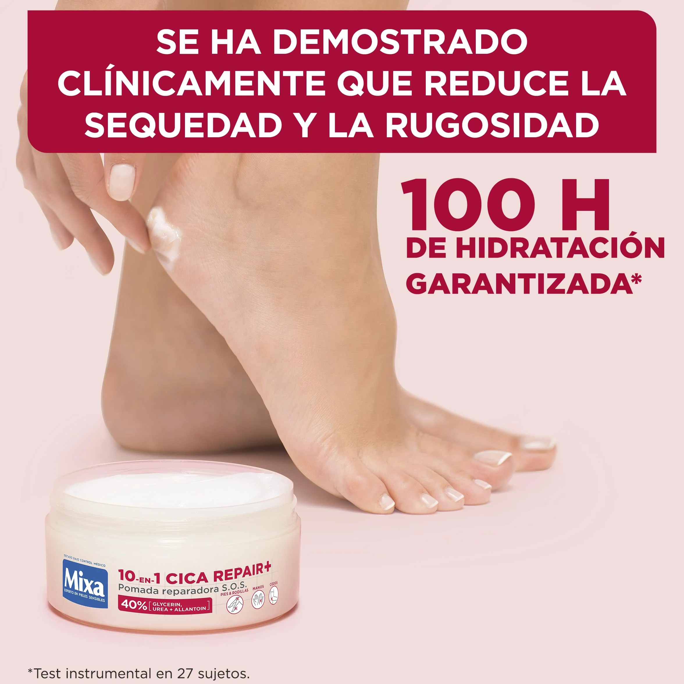 Mixa Cica Repair+ Pomada Reparadora S.O.S. 40% Glicerina Urea Alantoína 150ml
