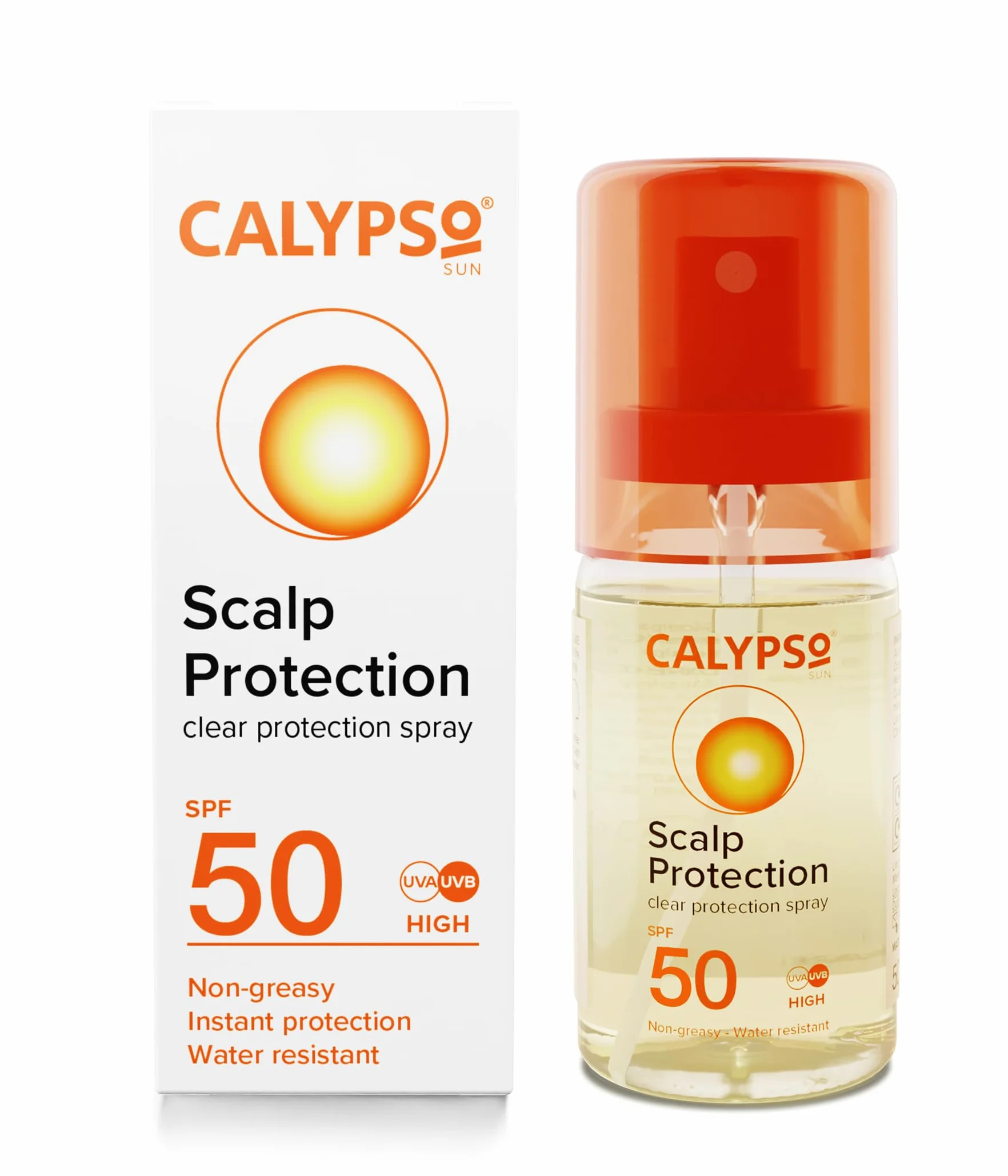 Calypso Spray protector del cuero cabelludo SPF50 50ml Transparente