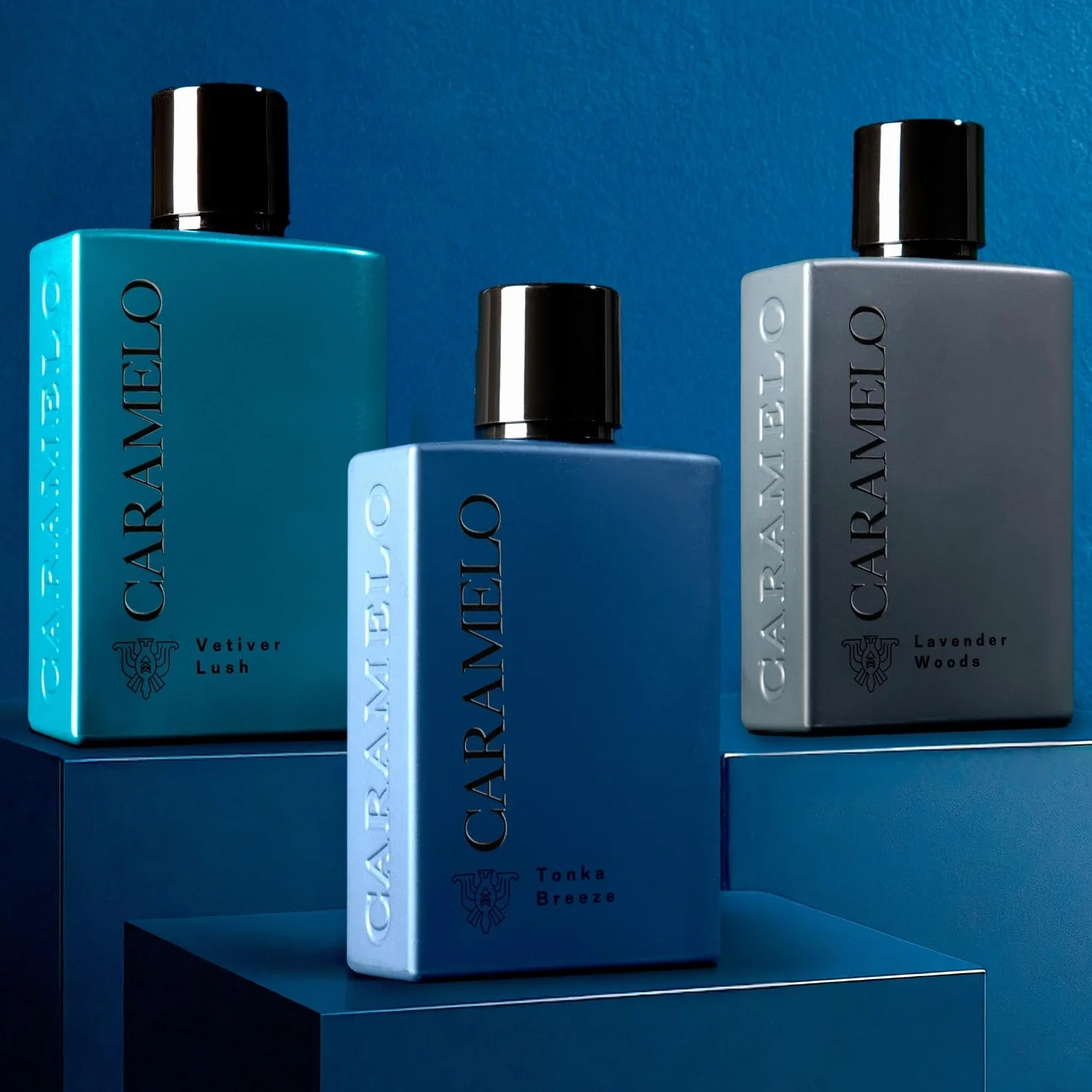 CARAMELO Tonka Breeze Estuche Regalo 100 + 30 ml Colonia Hombre Pack 2 Eau de Toilette Spray