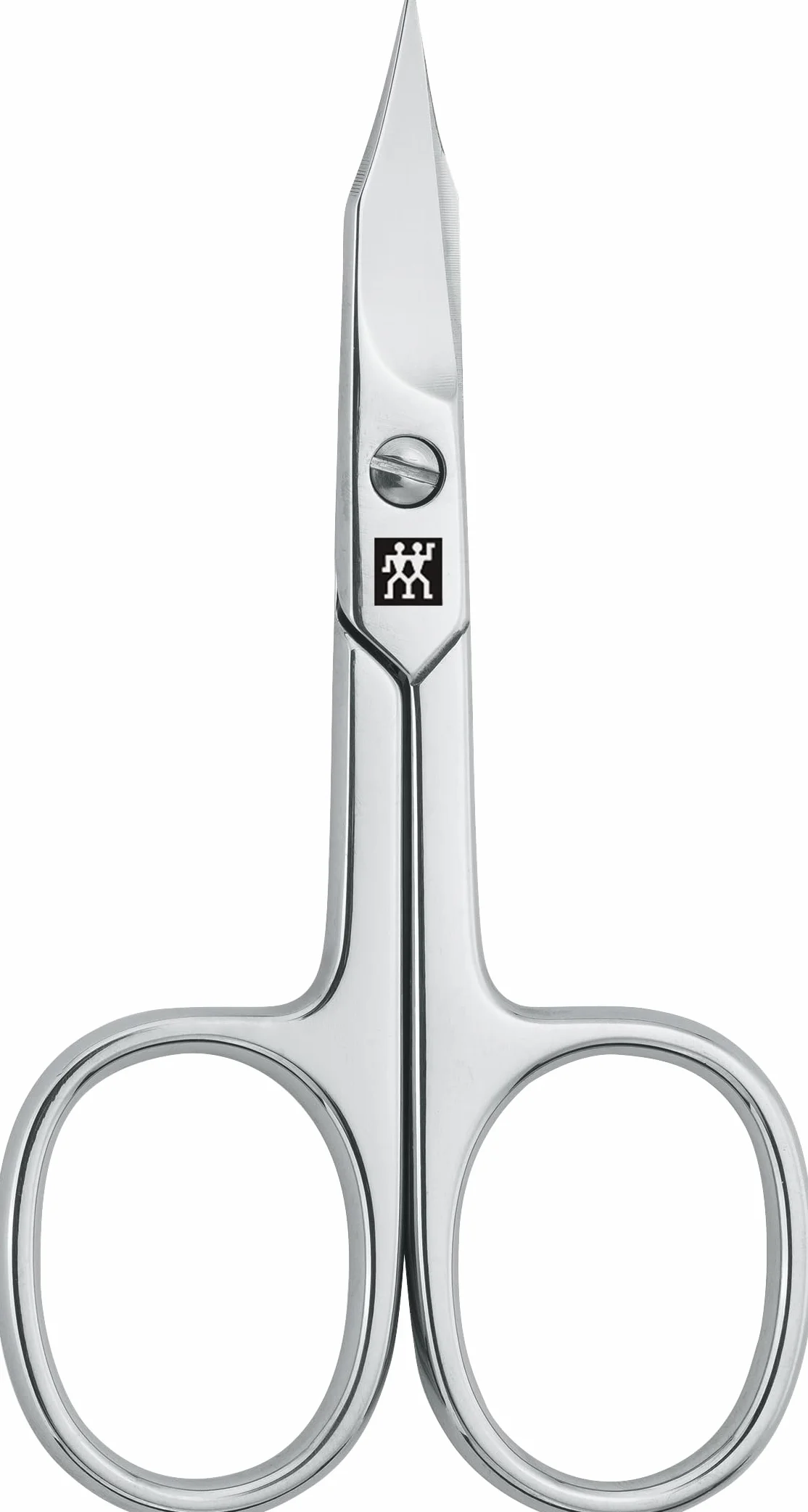 ZWILLING Tijeras combinadas para uñas, filo curvado, punta fina, hipoalergénicas, pulidas, plata, 90 mm