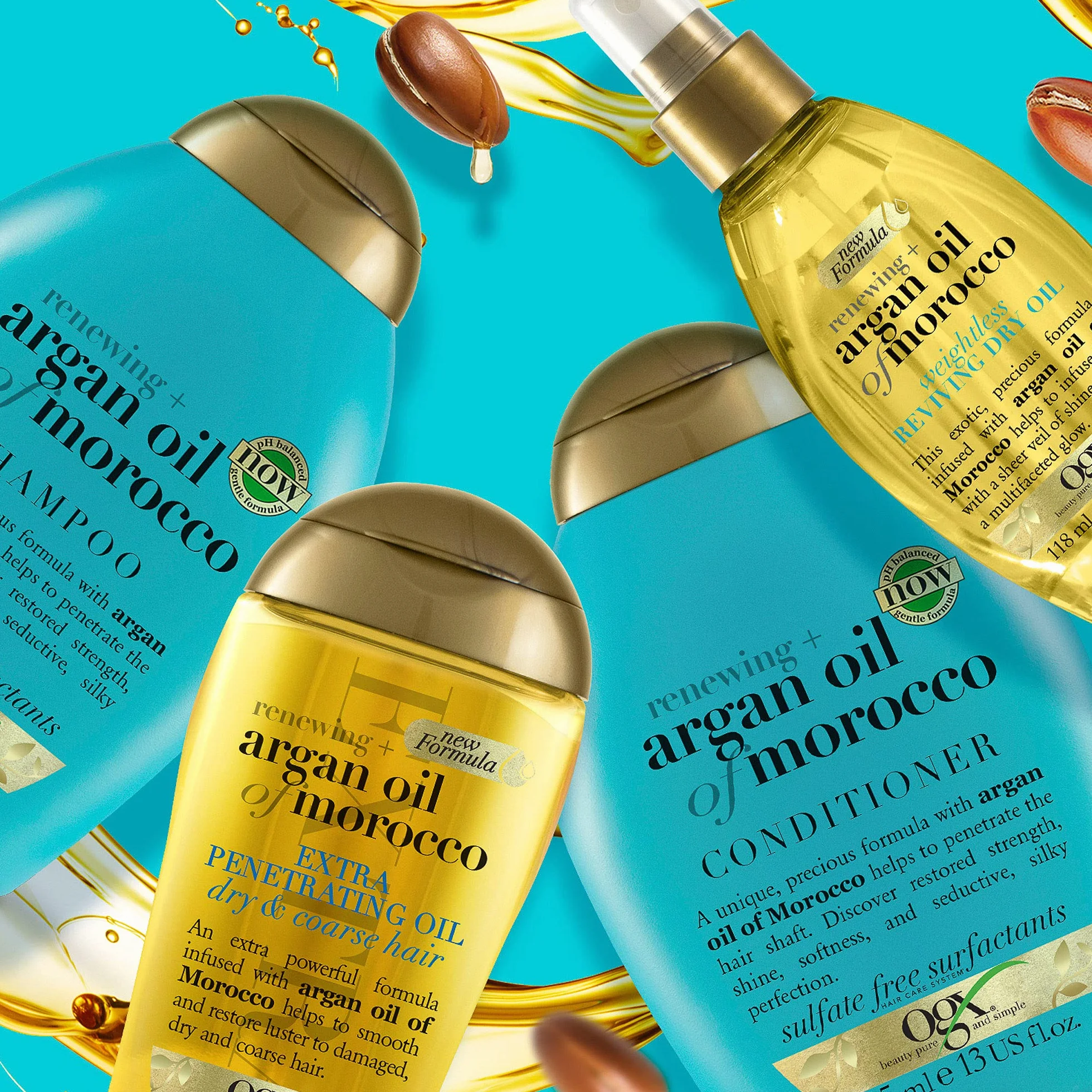 OGX Argan Oil of Morocco Penetrating Oil 100 ml Hair Oil for Dry Damaged Hair