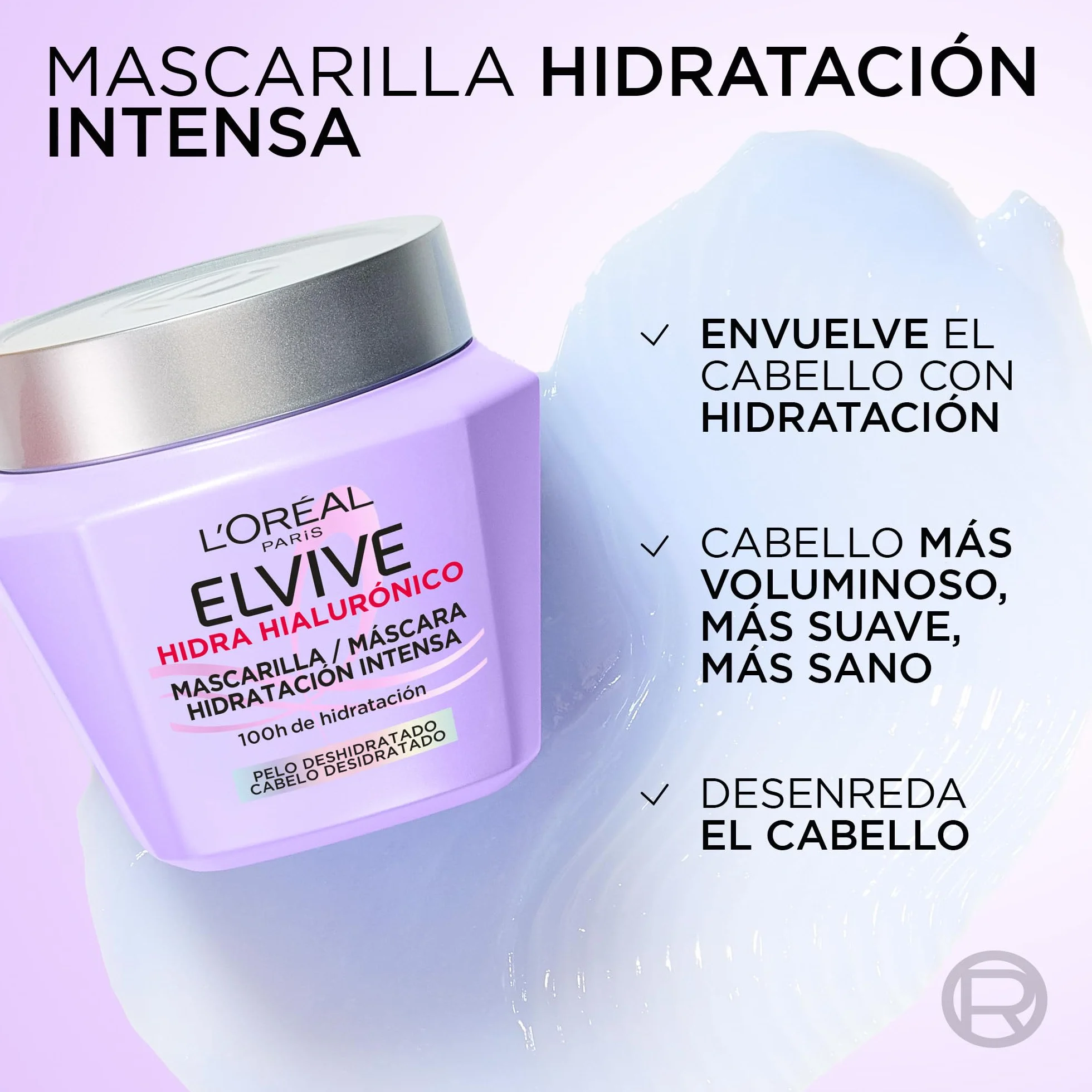 L'Oréal Paris Elvive Mascarilla Hialuronico 310ml