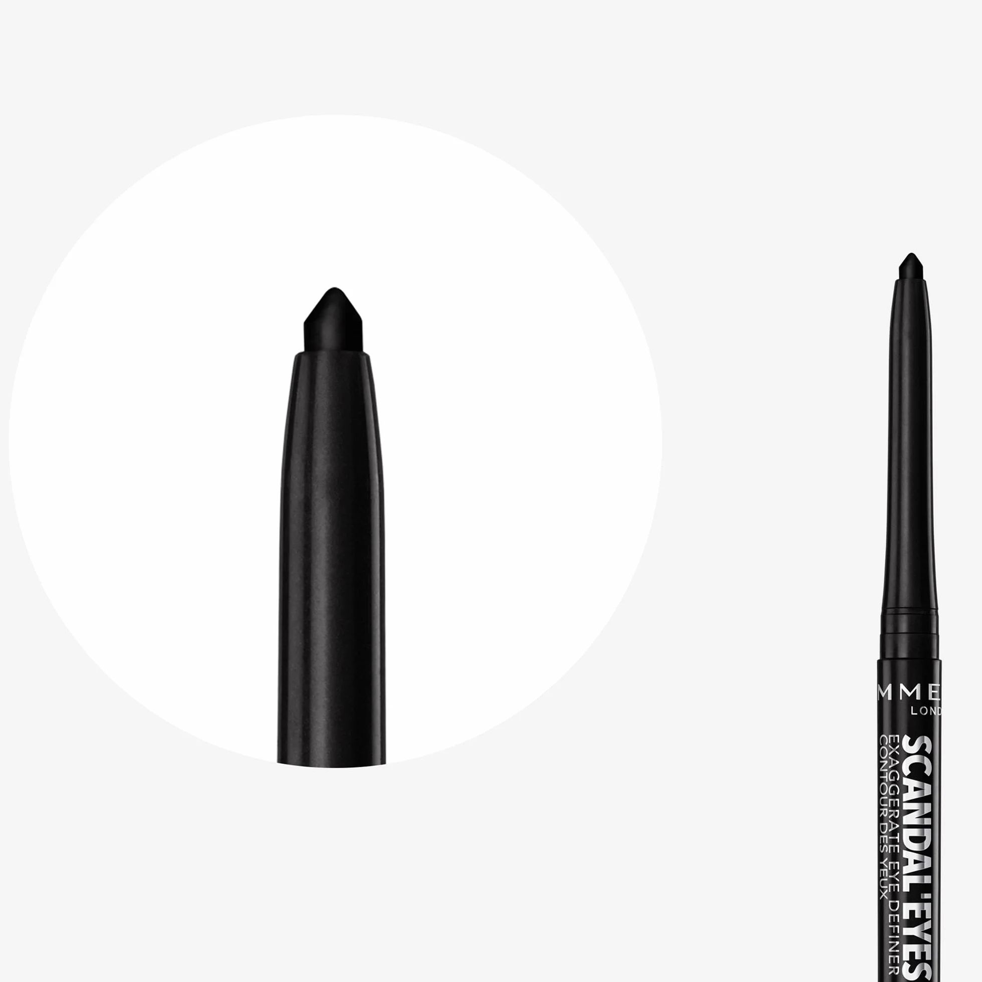 Rimmel London Scandal'eyes Exaggerate Eye Definer Tono 1 Negro