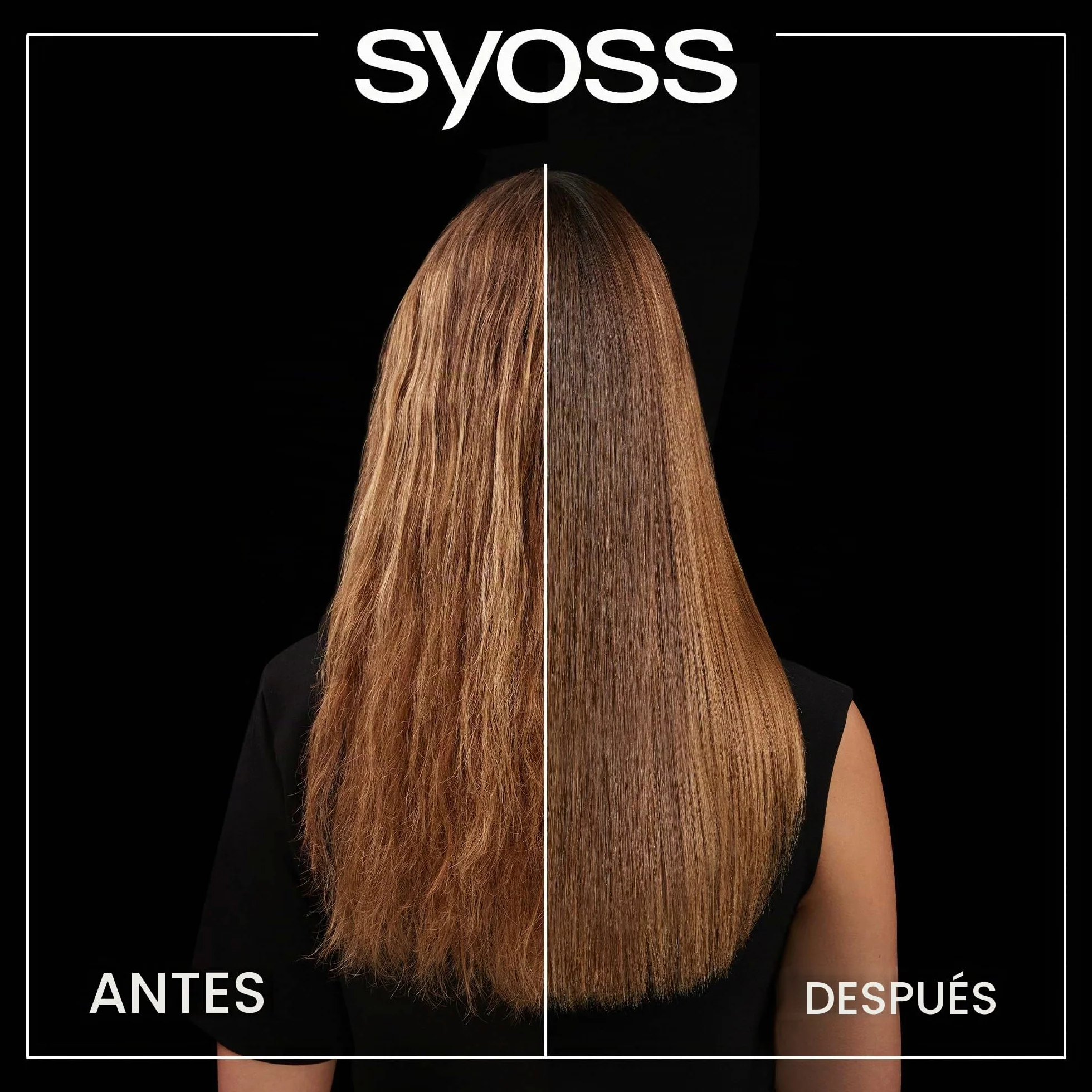 Syoss Spray protección térmica 230°C 200 ml control encrespamiento