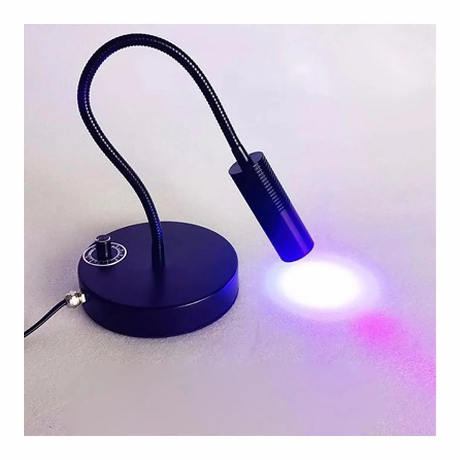 Lámpara de curado de resina LED UV, secador de uñas, luz de curado, linterna de LED UV for resina epoxi UV, pegamento adhesivo, herramienta de equipos de joyería(365nm,100W Dimming)