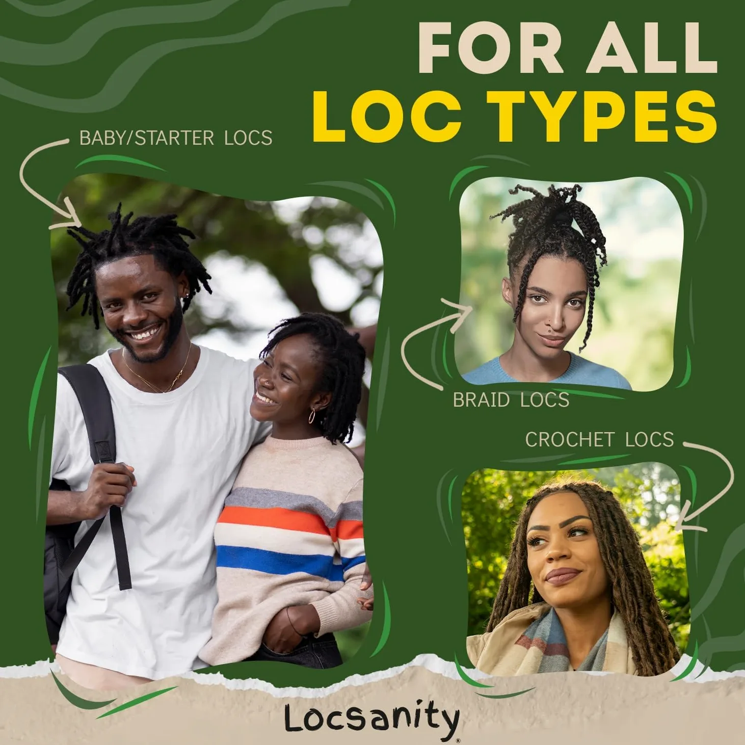 Locsanity Spray hidratante diario para rastas, hidratante para el cuero cabelludo de maracuyá, spray para rastas, spray refrescante para rastas, rastas, Sisterlock, Microlock, encrespamiento