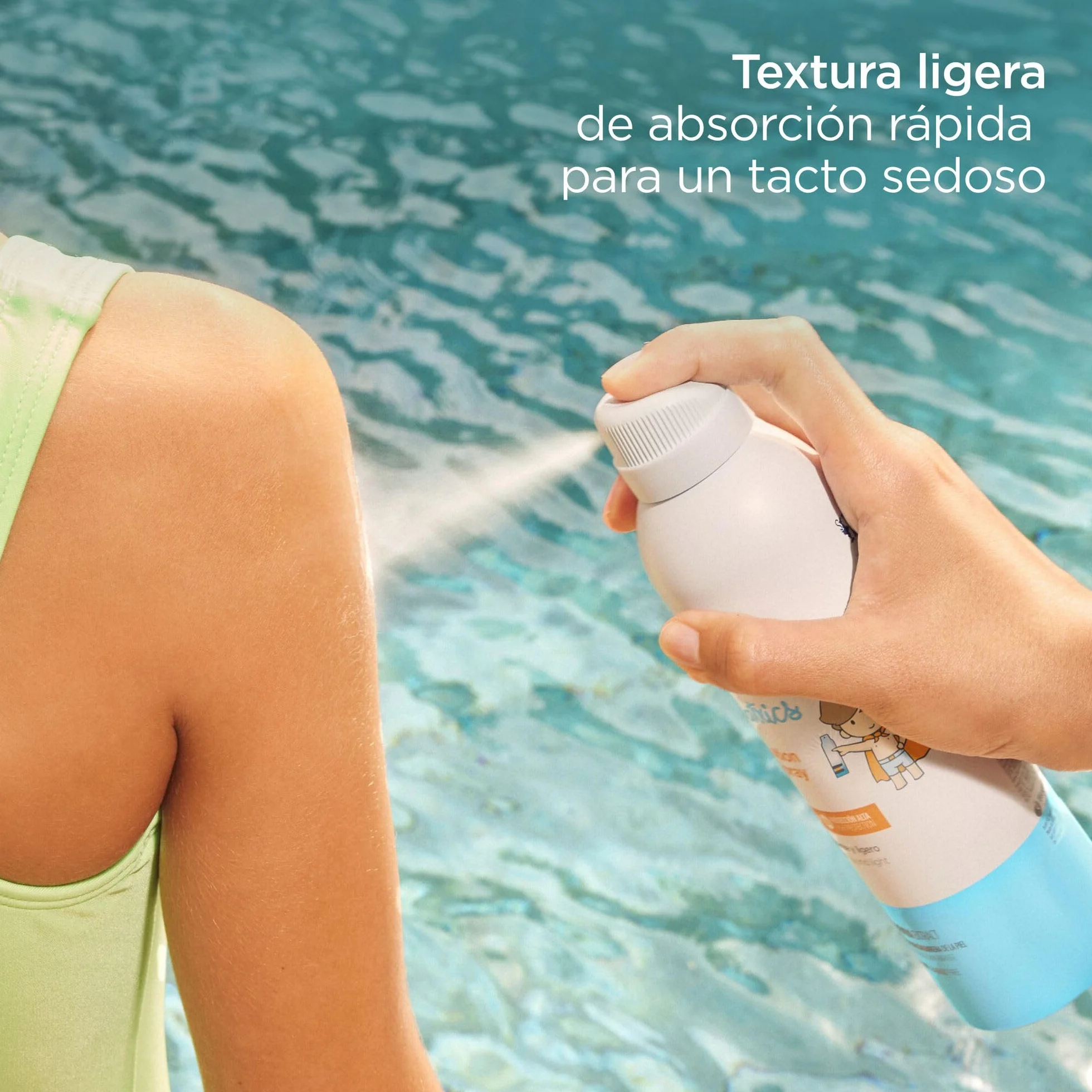 ISDIN Pediatrics Transparent spray SPF 50 protector solar corporal para niños 250 ml