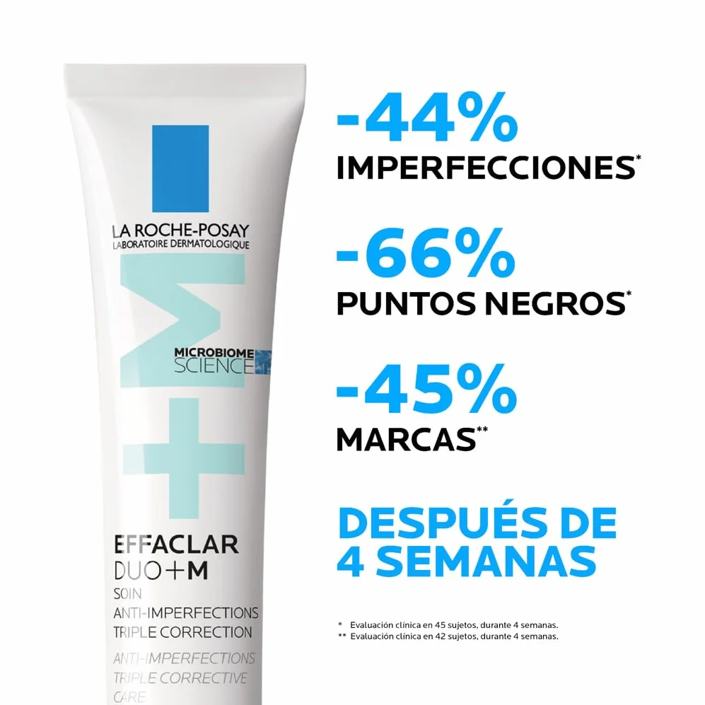 La Roche Posay Effaclar Duo+M Tratamiento corrector facial Antiacné 40 ml