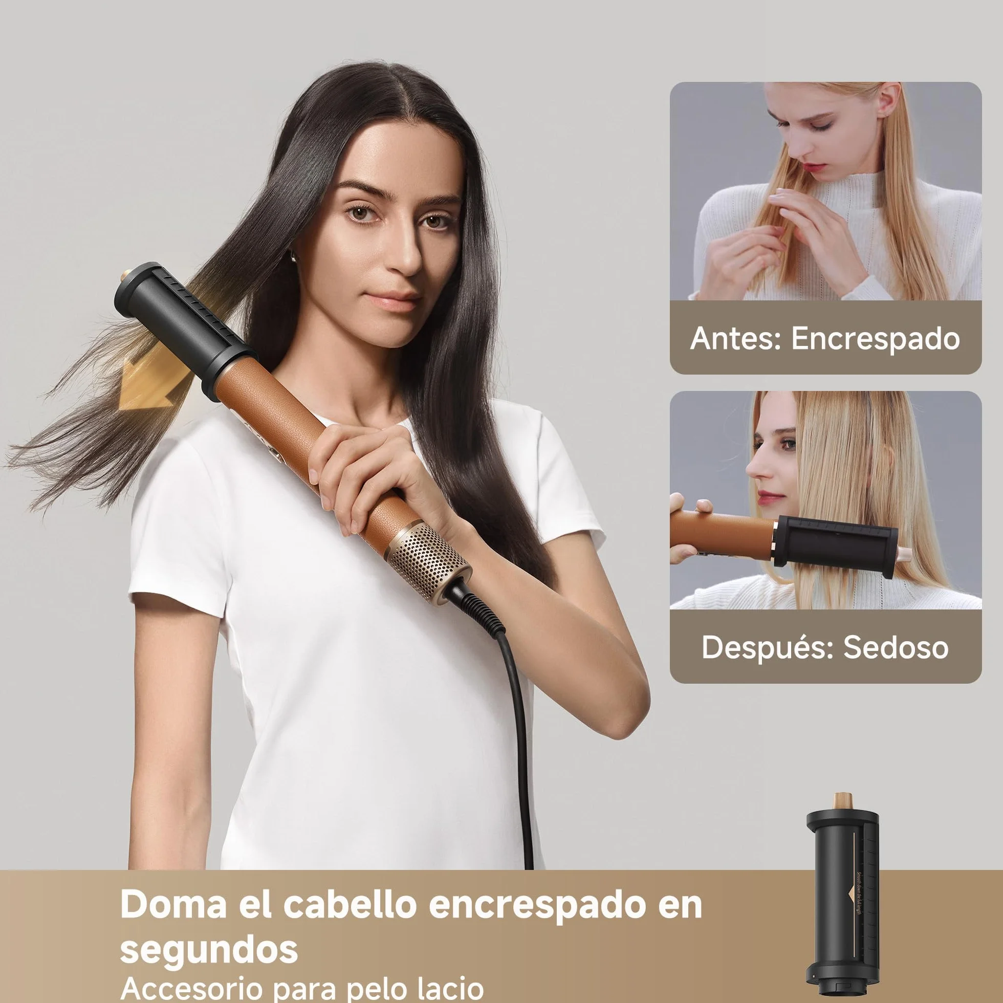 DREAME AirStyle Pro 7 en 1 Moldeador Múltiple Secado Rápido Cepillo de Alisado