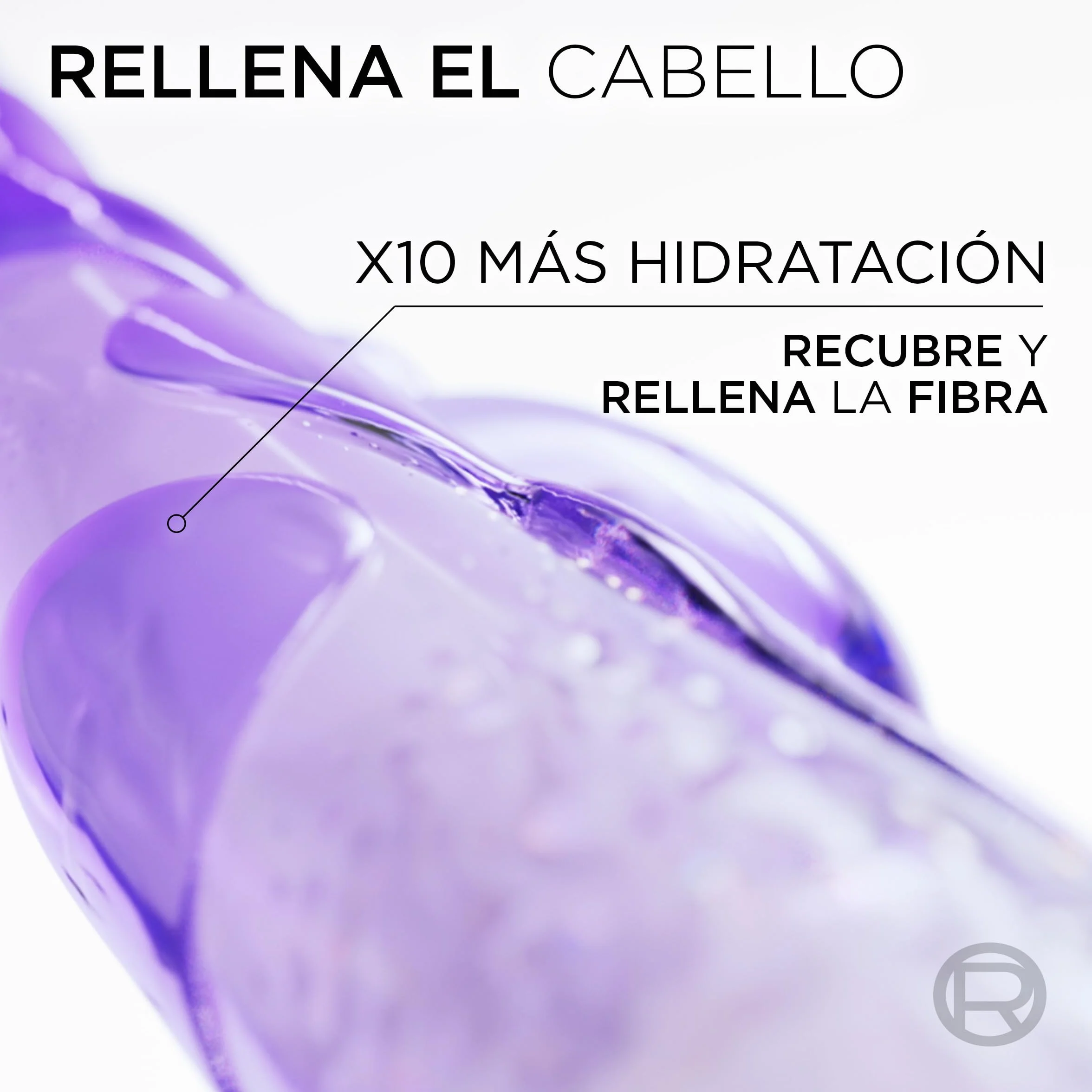 L'Oreal Paris Elvive Hidra Hialurónico Cofre Champú 72h Hidratación Mascarilla y Sérum Rellenador