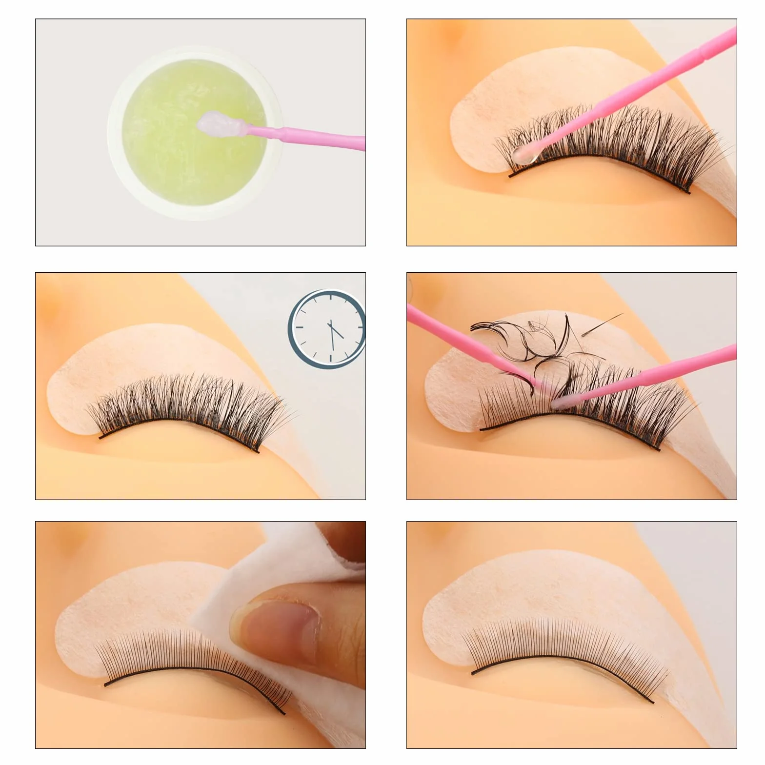 EMEDA Crema removedora de pestañas 10g removedor de adhesivo