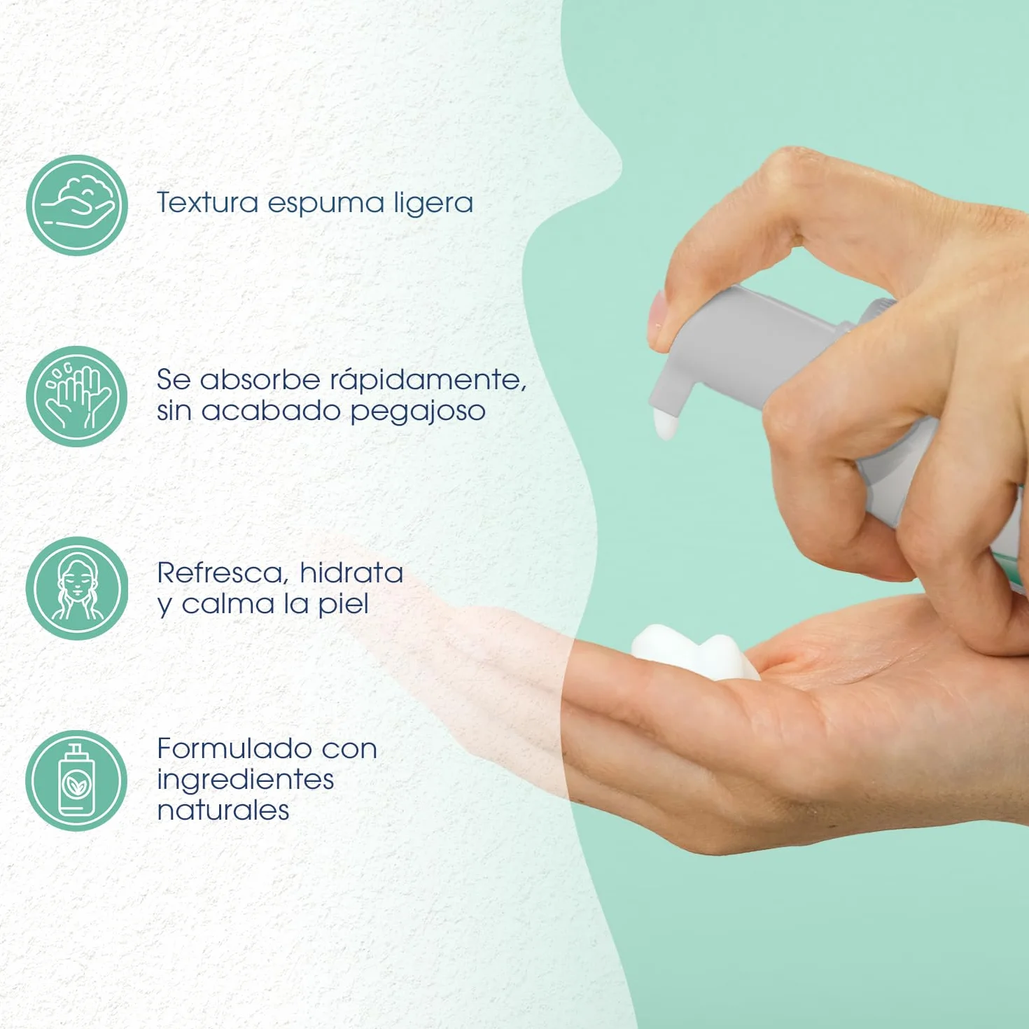Eryplast CALM Mousse Anti Picor - Espuma Alivio Picor Inmediato 60 Segundos Piel Seca Irritada