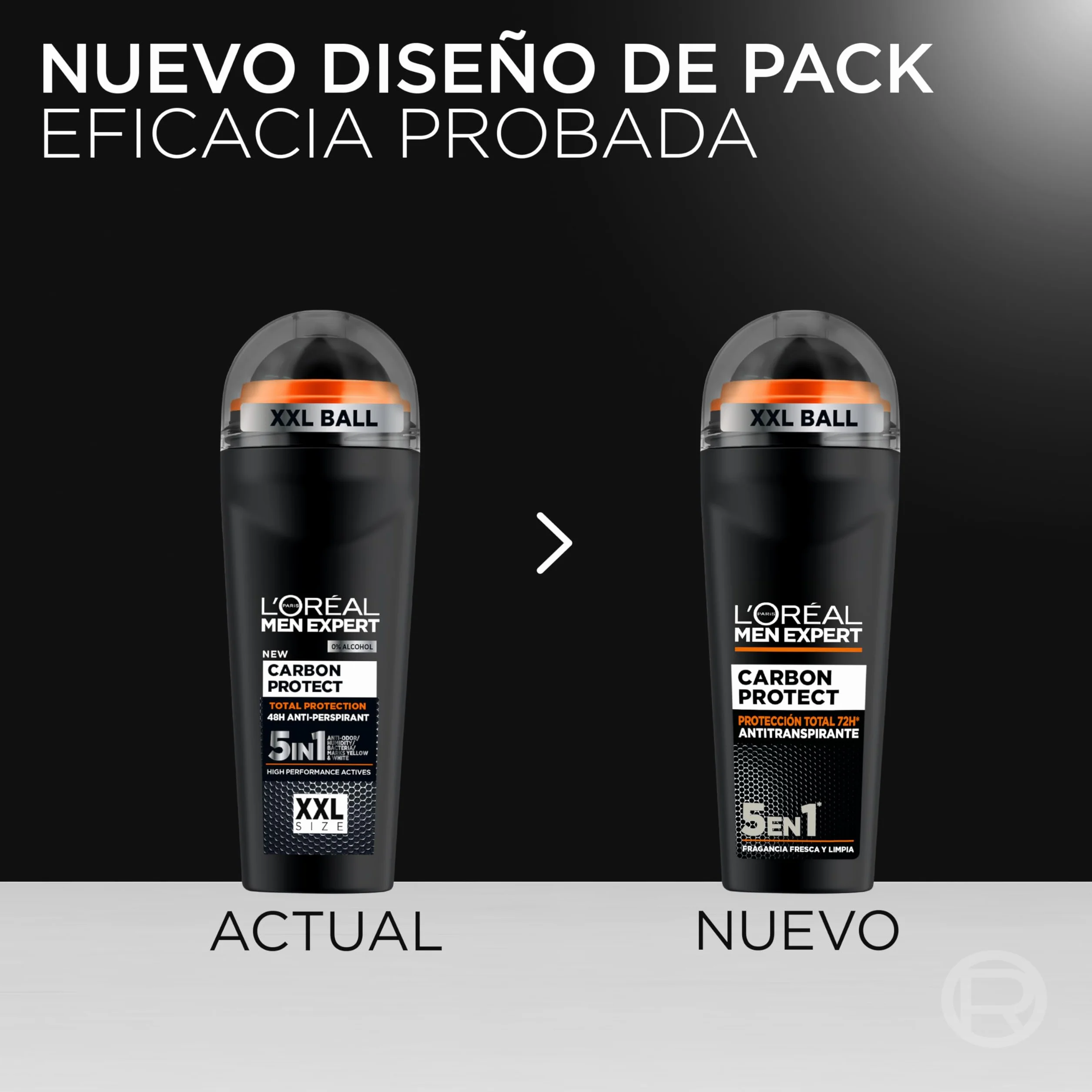 L'Oréal Men Expert Carbon Protect Desodorante Roll-On XXL 100ml