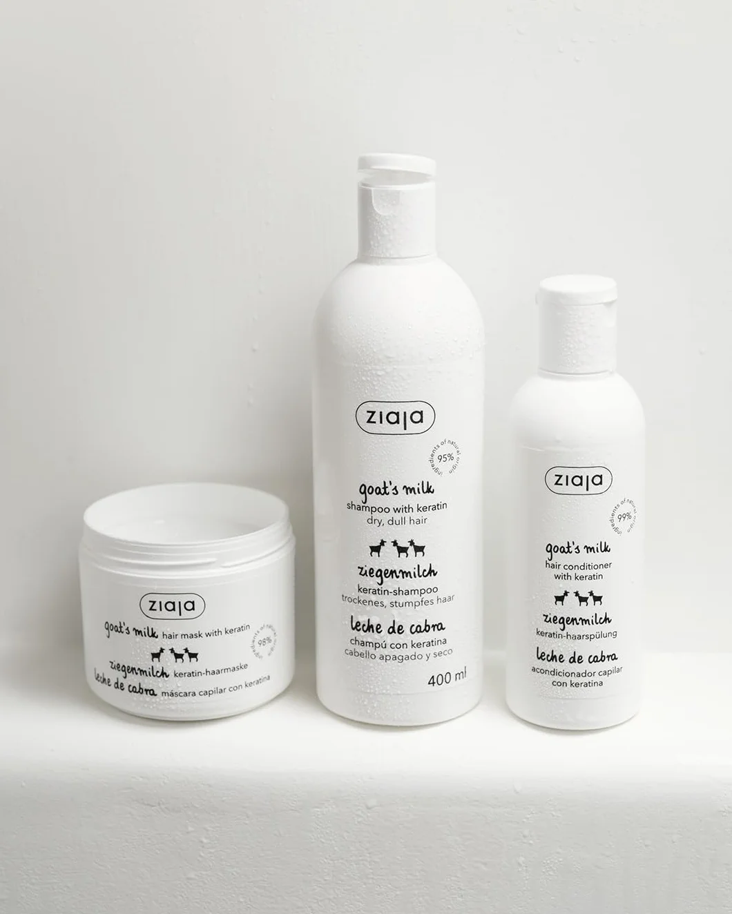 Ziaja Leche De Cabra Mascarilla Para El Cabello 200Ml