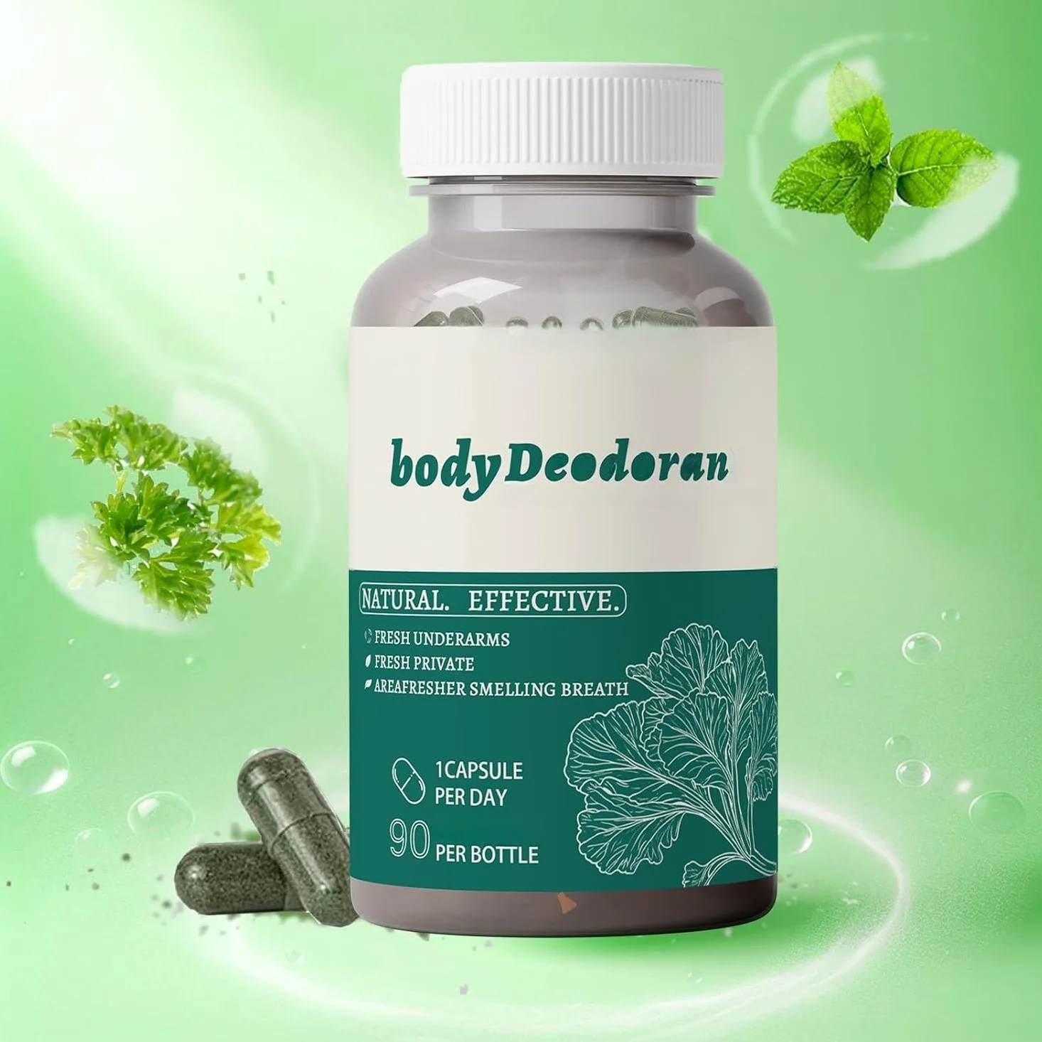 Desodorante corporal, desodorante unisex, fragancia para todo el cuerpo, que se mantiene fresco de la cabeza a los pies 2 unidad