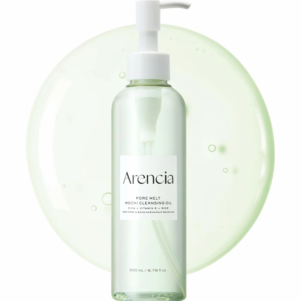 Arencia Pore Melt Mochi Aceite Limpiador No Comedogénico 200 ml