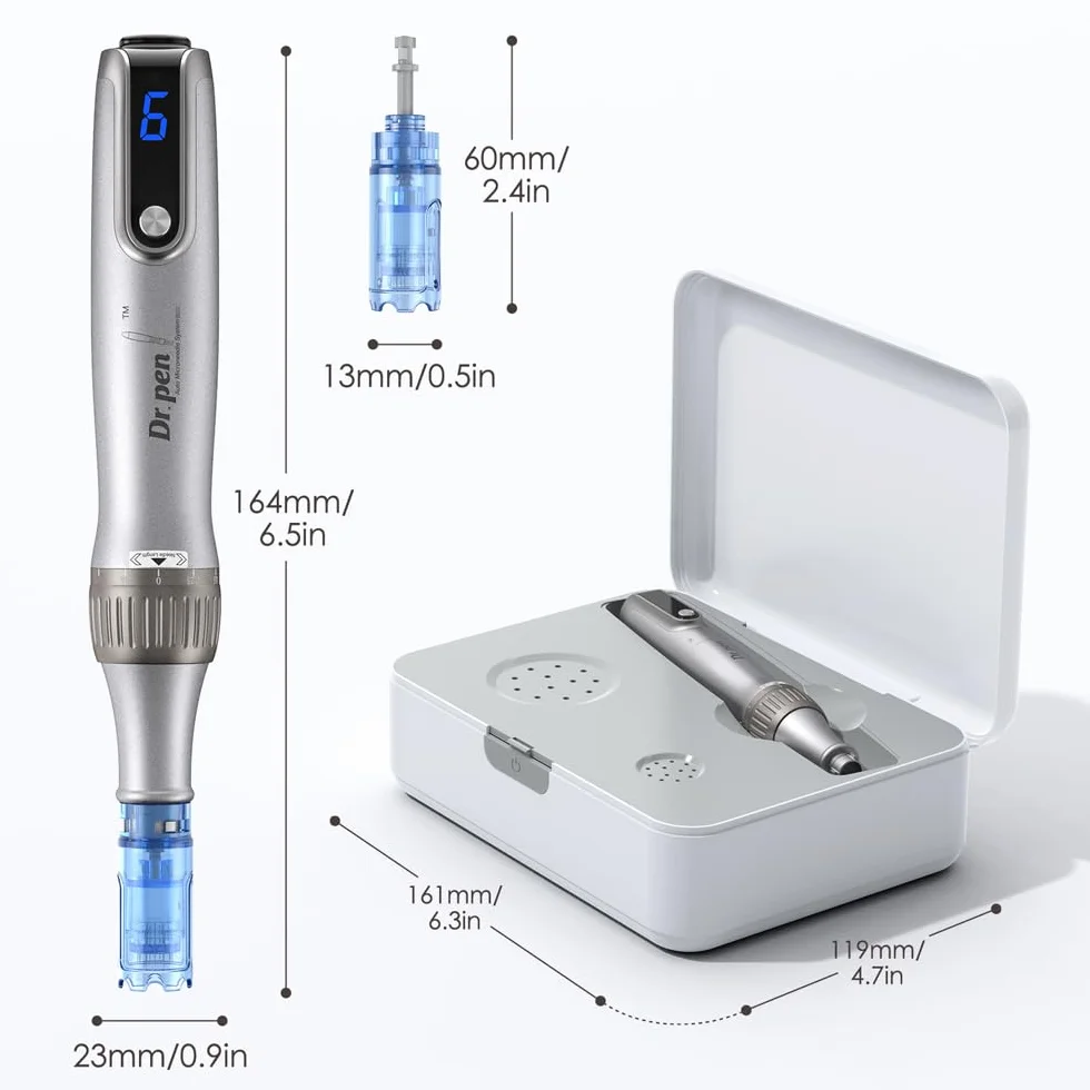 Dr.pen M8S Auténtico Microneedling Inalámbrico 7 Cartuchos