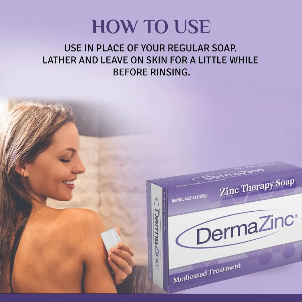 DermaZinc Soap - 3.75 oz