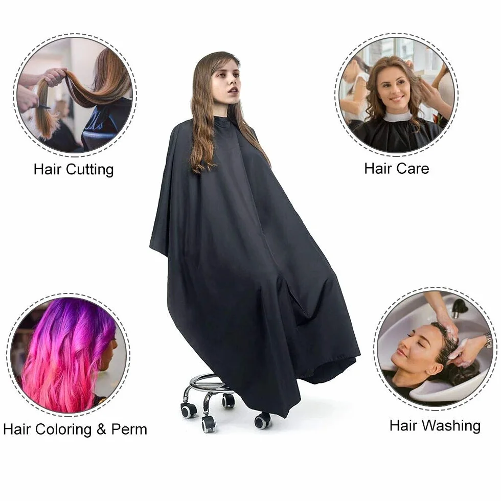 URAQT Capas para Peluqueria Impermeable de Cuerpo Entero Profesional