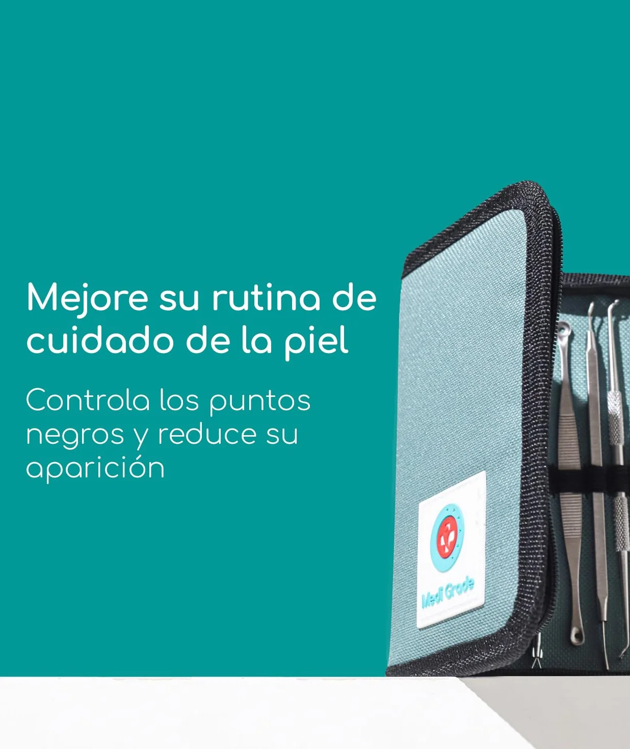 Kit removedor de espinillas y comedón, 7 piezas limpiador de poros