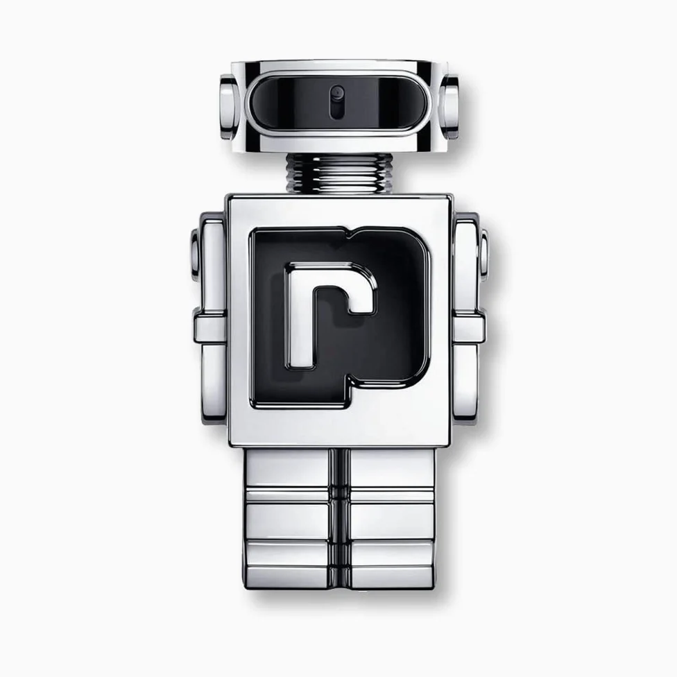 Phantom Edt Vapo 100 Ml | Fragancia de larga duración para hombre, aroma rebelde aromático diario con lavanda, limón y vainilla, vegano, recargable