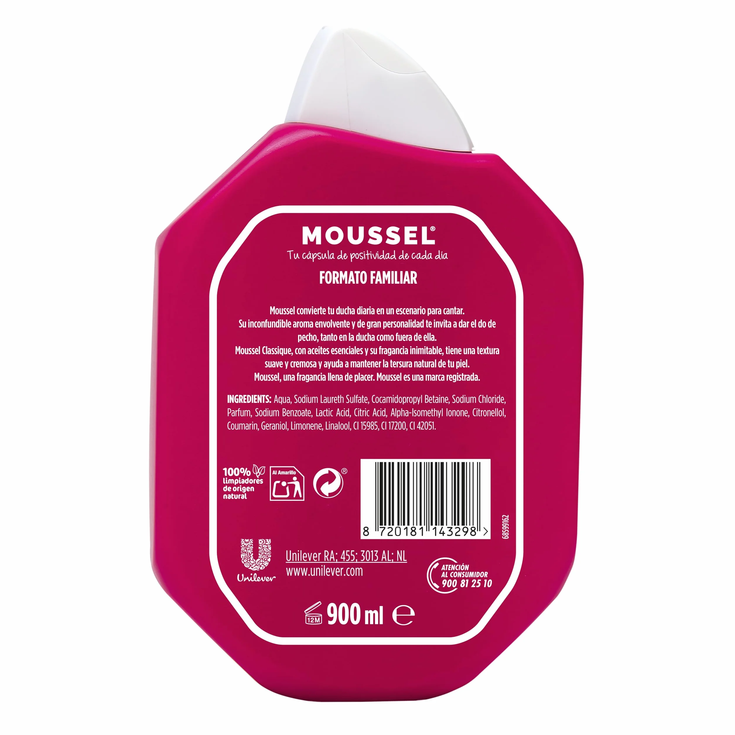 Moussel Gel de Ducha Classique Original 900ml