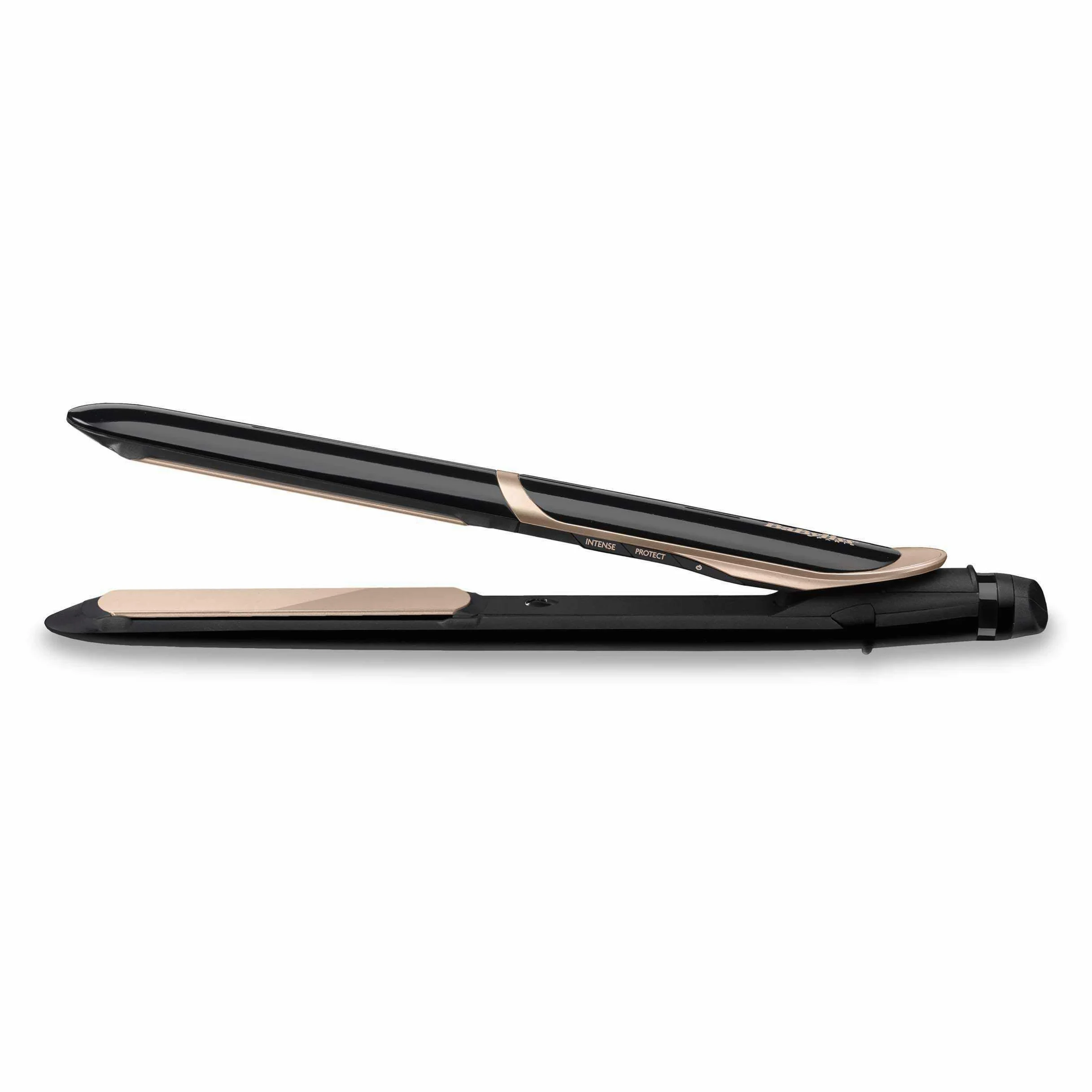 BaByliss ST393E Plancha de pelo profesional, iónica, placas flotantes extra largas de cerámica & C325E Tenacilla de pelo de 25 mm, 10 ajustes de temperatura