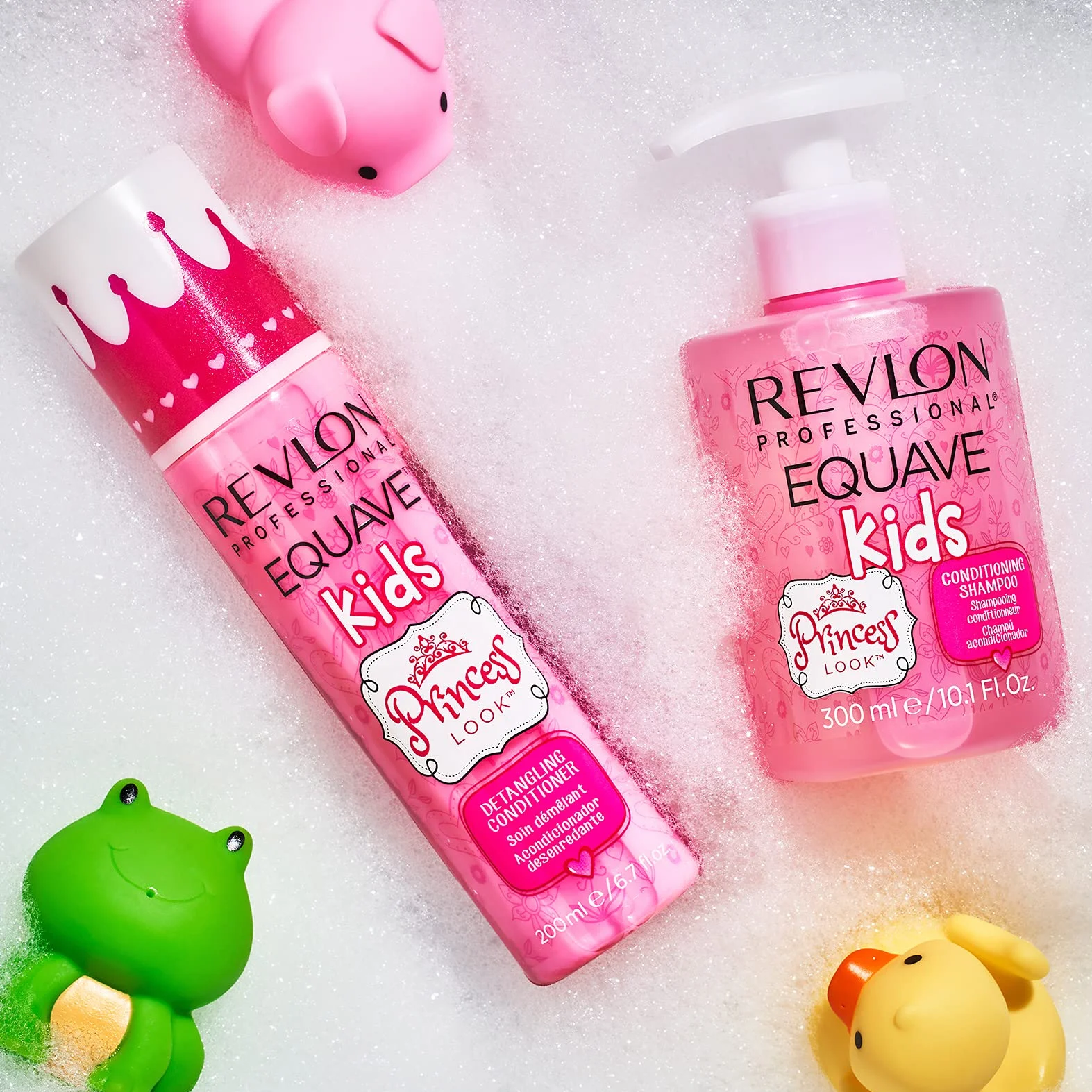 REVLON PROFESSIONAL EQUAVE KIDS Princess Look Acondicionador en Spray Desenredante Pelo Niñas Sin Aclarado 200 ml