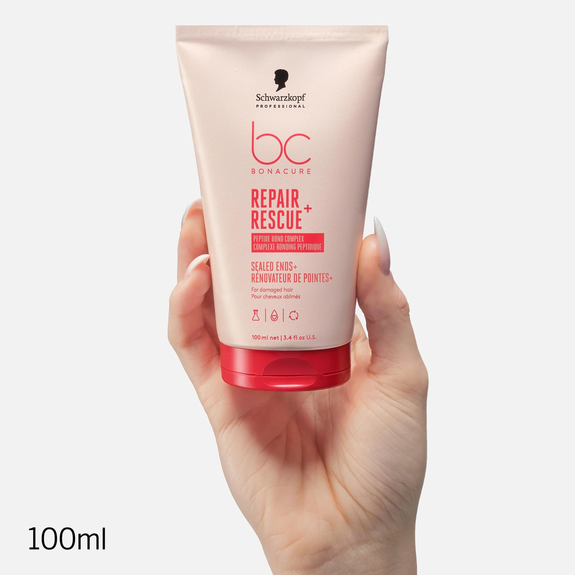 Schwarzkopf BC Repair Rescue Sealed Ends+ Argine - regenerujące serum na końcówki 100ml