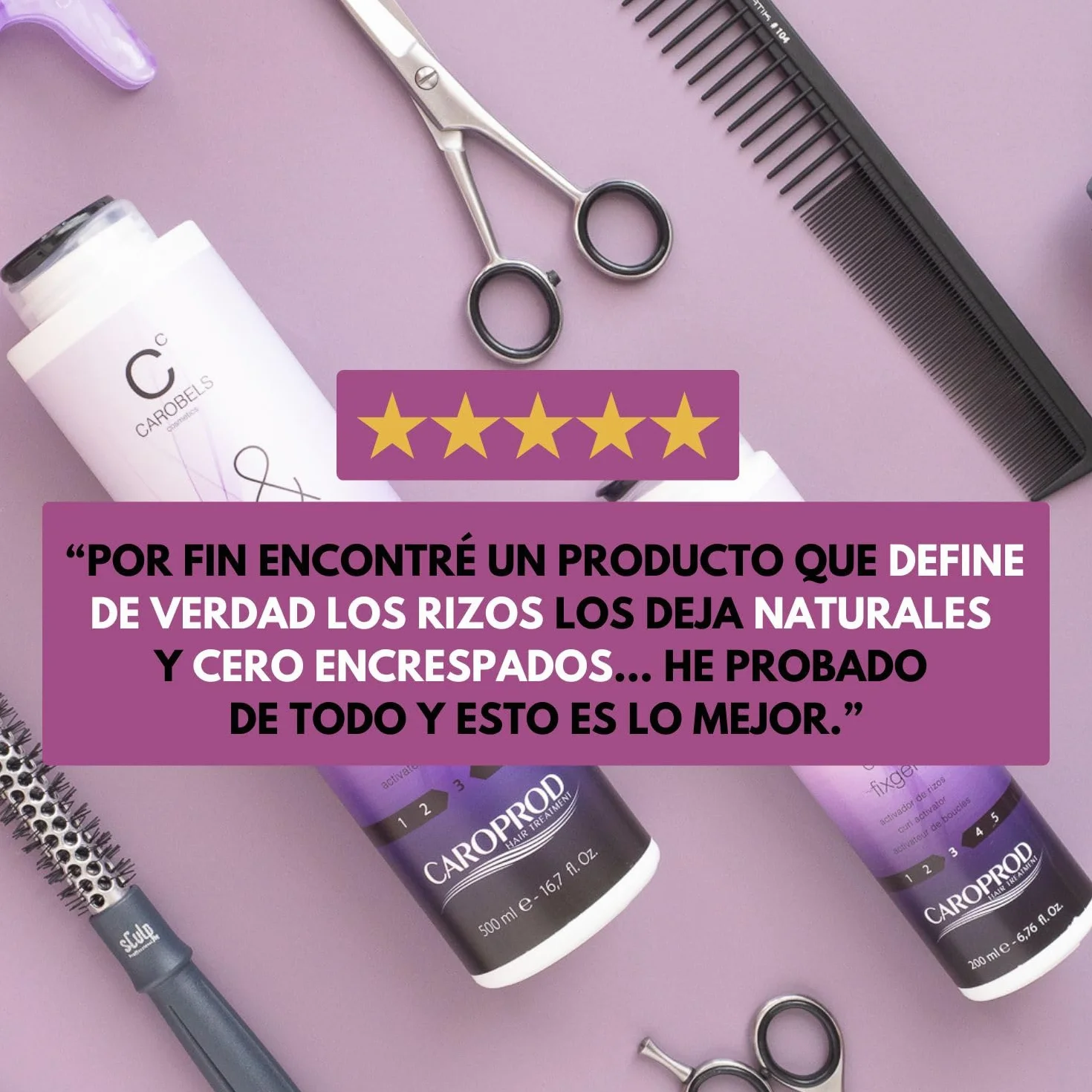 Fix & Shape Gel Activador de Rizos sin Aclarado, Secado al Aire, Rizos Ultra Definidos, Fijación Media, Filtro UV, Sin Alcohol (200 ml)