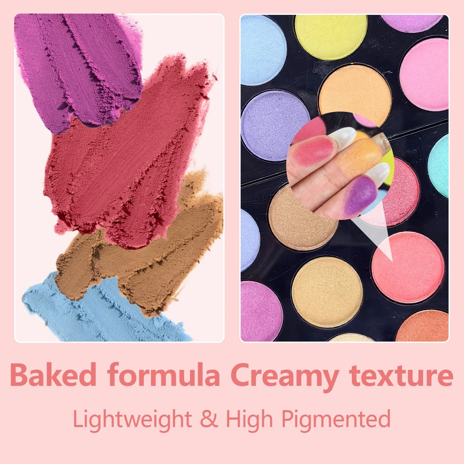 Maletin Maquillaje Mujer Set Larga Duración Fácil Difuminar