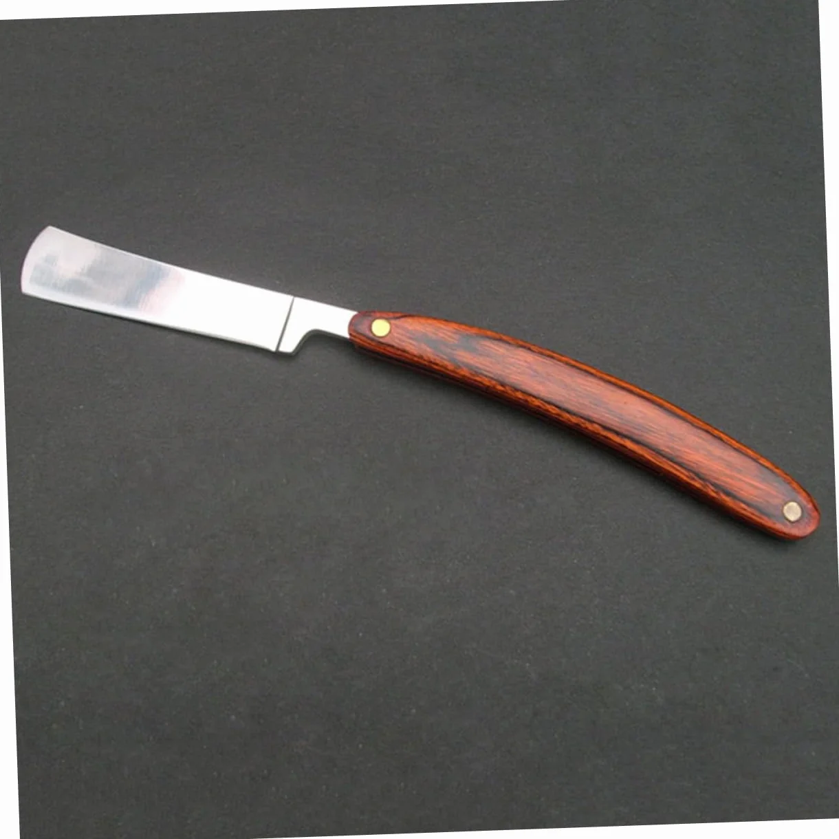 De Afeitar Clásica Mango De Madera Acero Afeitadora Peluquería