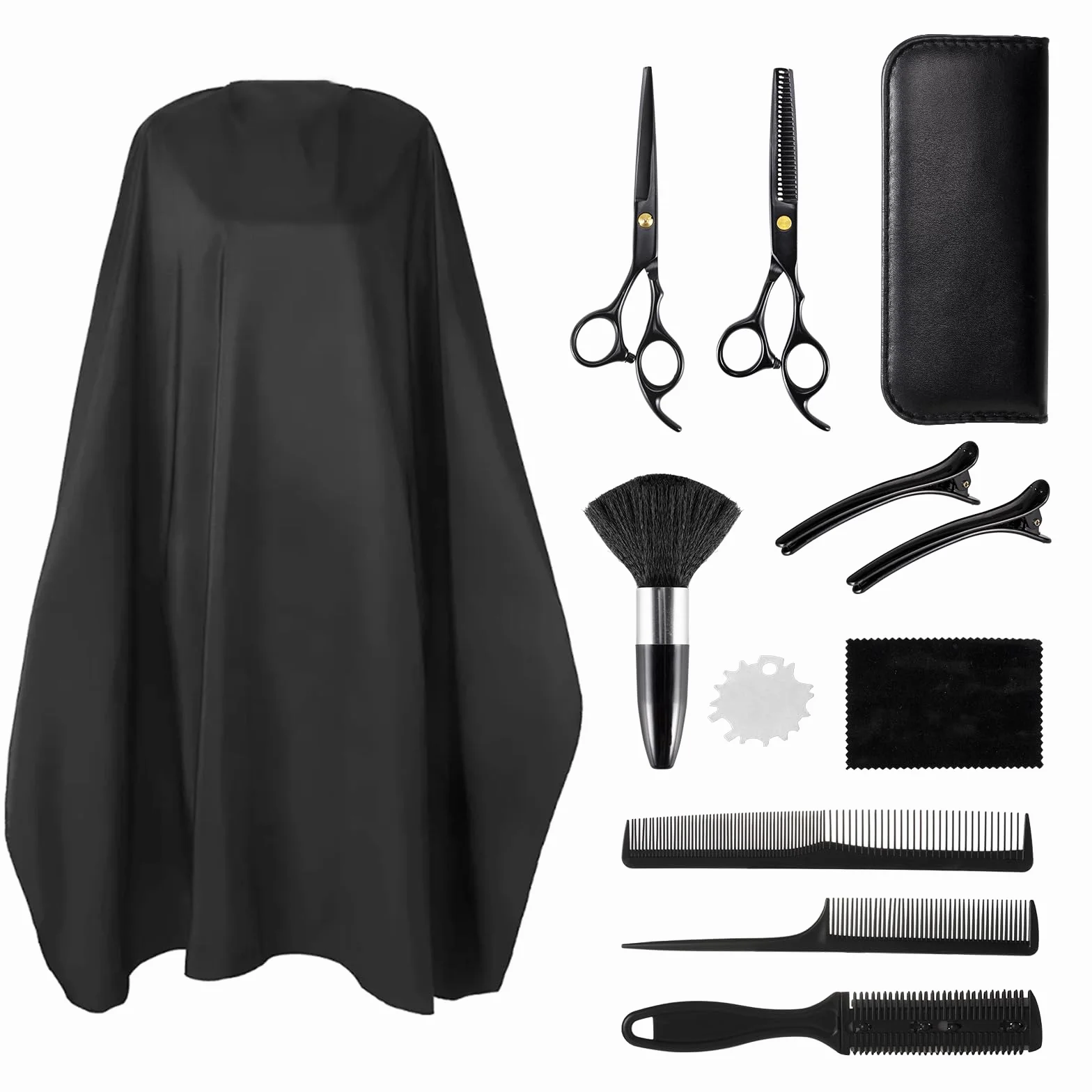 Tijeras Peluqueria Profesional 12 Set Corte de Pelo