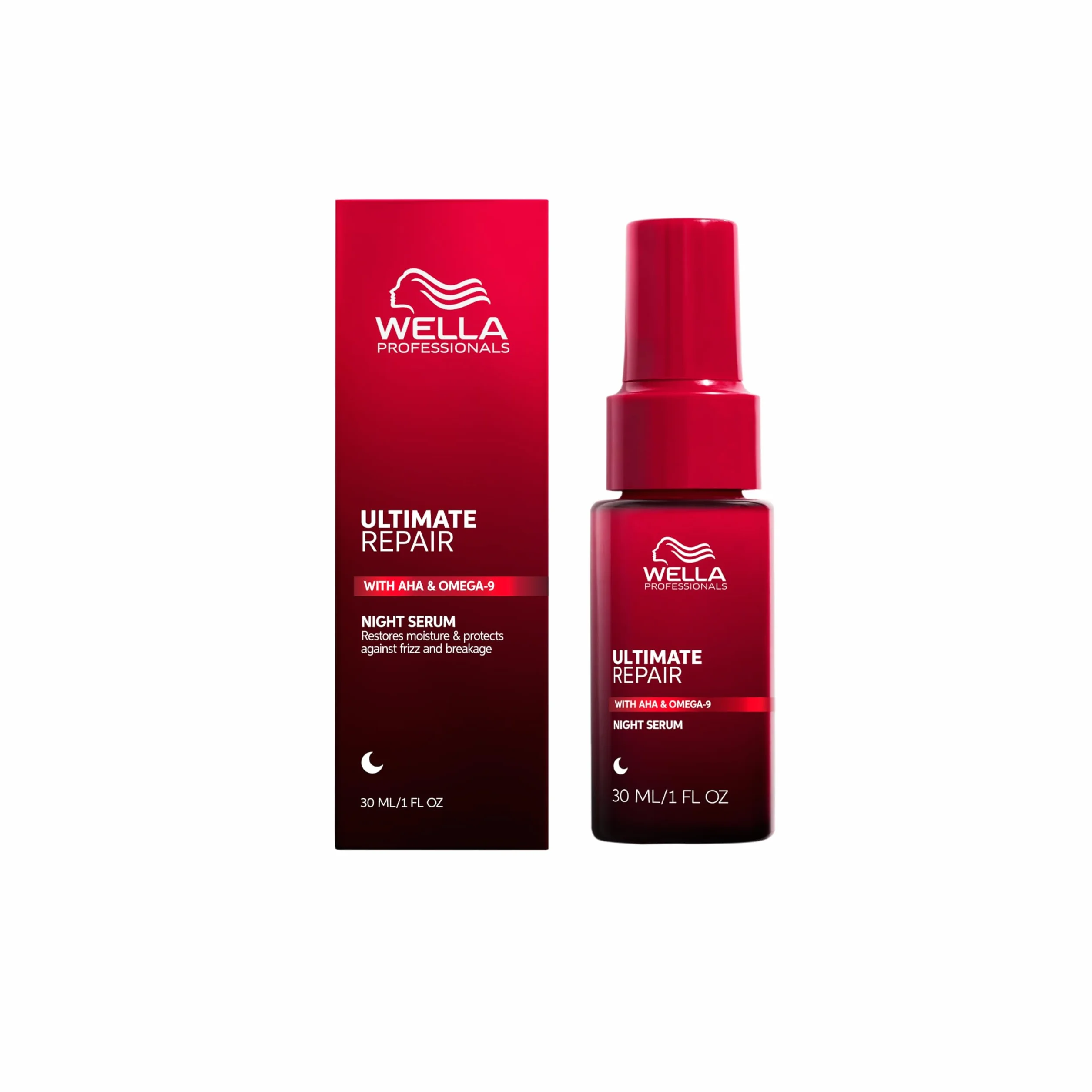 Wella Professionals ULTIMATE REPAIR Sérum de Noche - Tratamiento Sin Aclarado Ligero para Cabello Dañado - Control del Frizz - Acción 8h - Repara, Hidrata y Protege Todo Tipo de Cabello