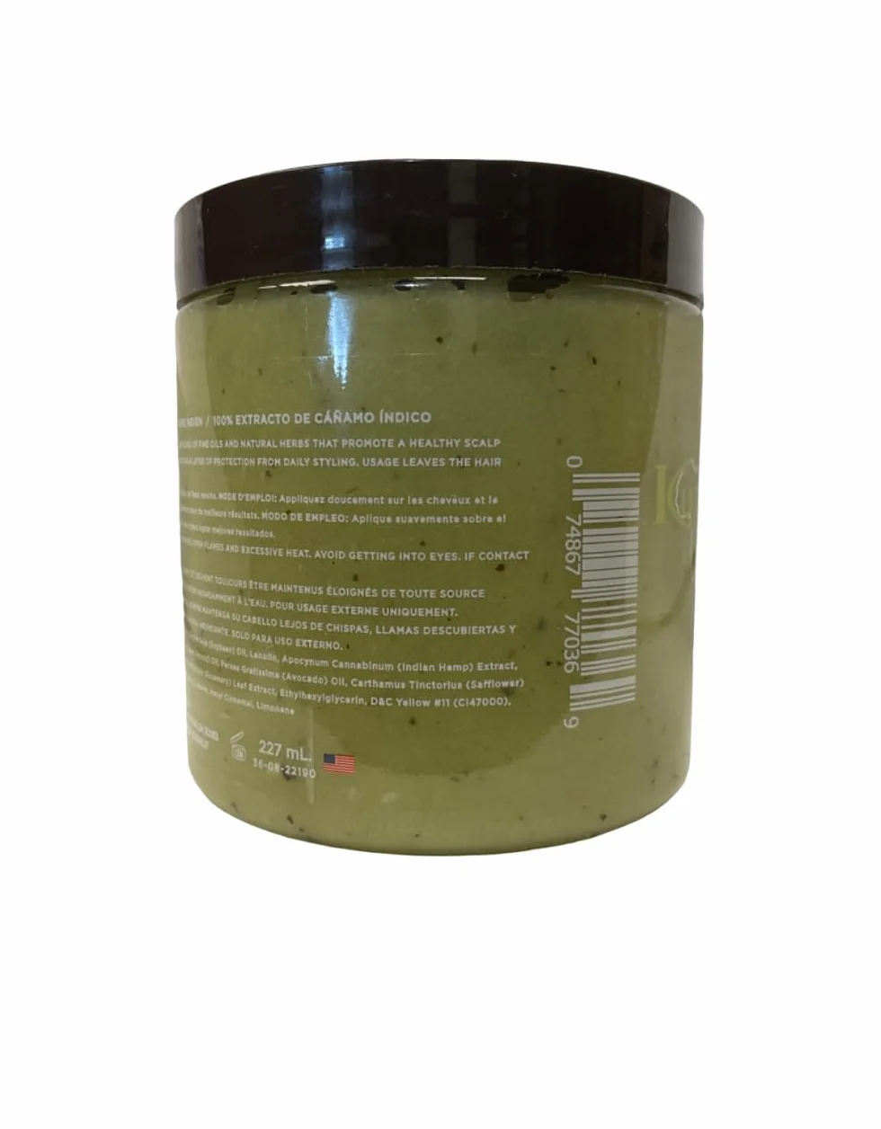Kuza Tratamiento de Cáñamo Indio para el Cabello y el Cuero Cabelludo 237 ml