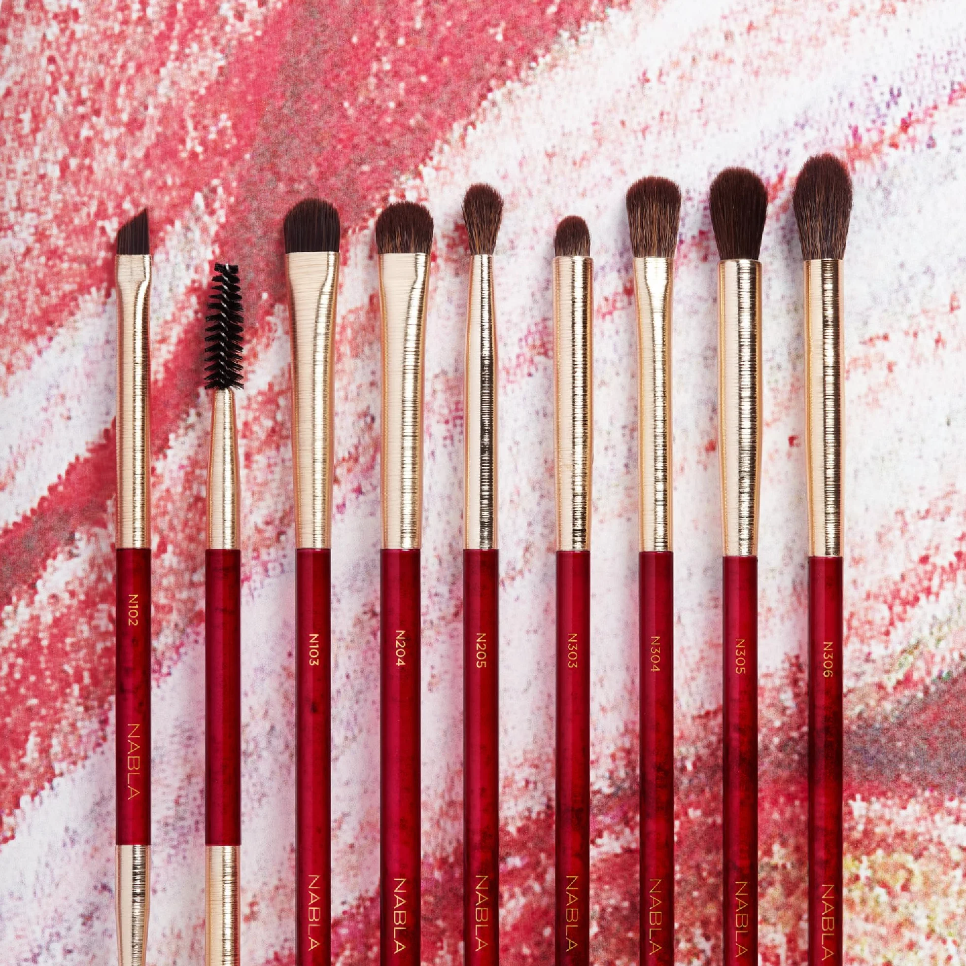 Nabla Ruby Complete Eye Brush Set - 200 g
