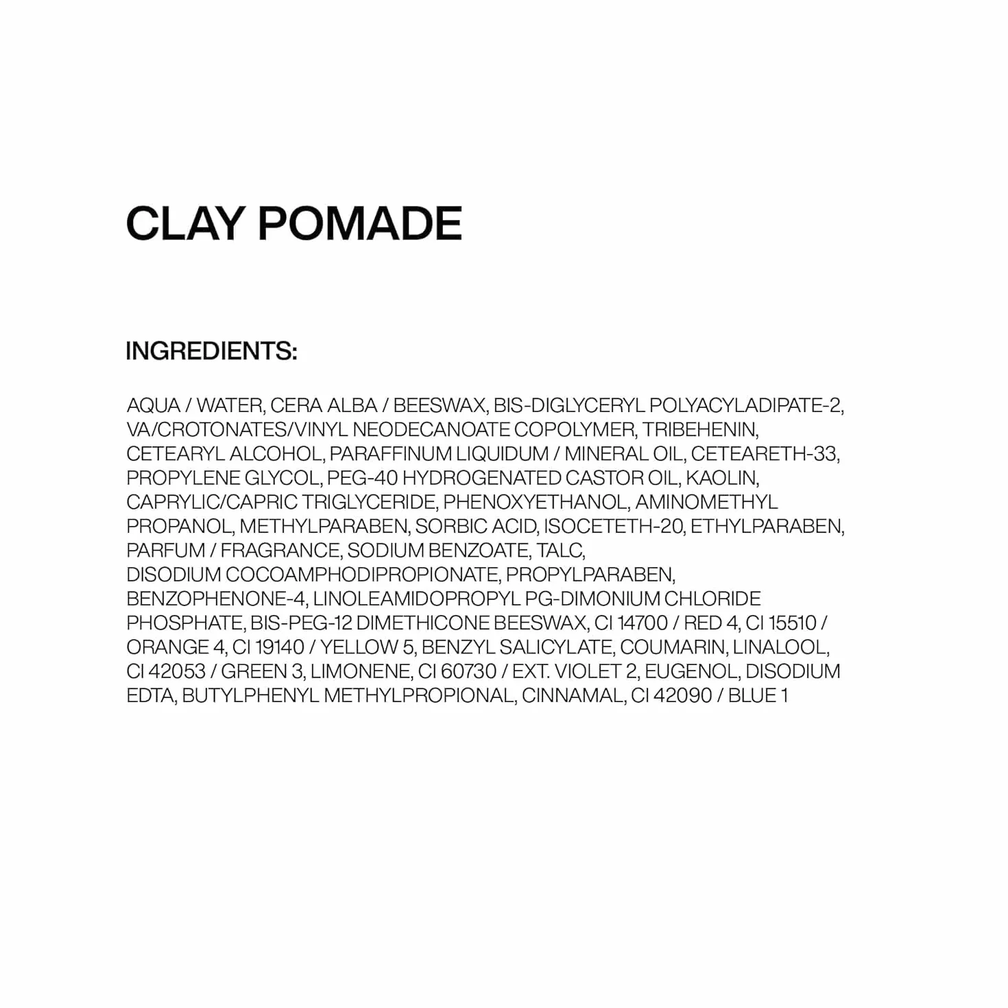 REDKEN Brews Clay Pomada Fijación Media