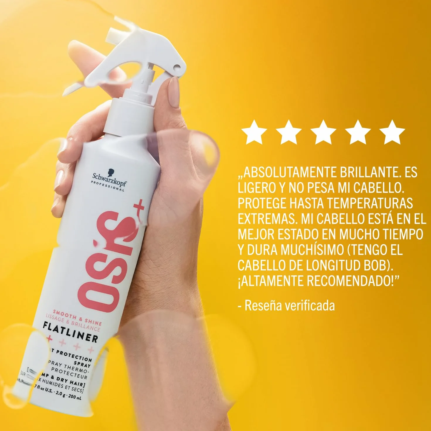 Schwarzkopf Professional OSIS Flatliner Spray Termoprotettore 200 ml