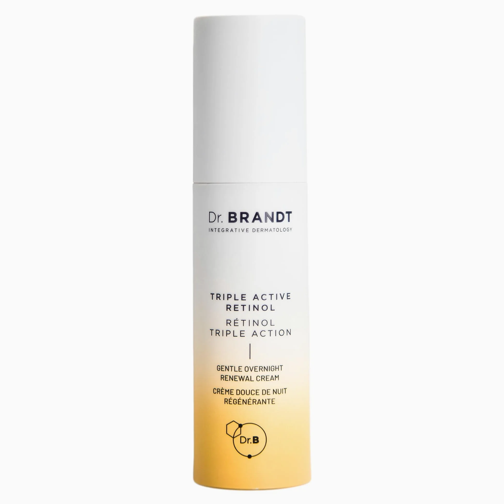 Bright This Way Triple Active Retinol del Dr. Brandt - Crema Renovadora Suave Para la Noche - Reduce Las Arrugas y La Decoloración, Ilumina e Hidrata - 30 ml
