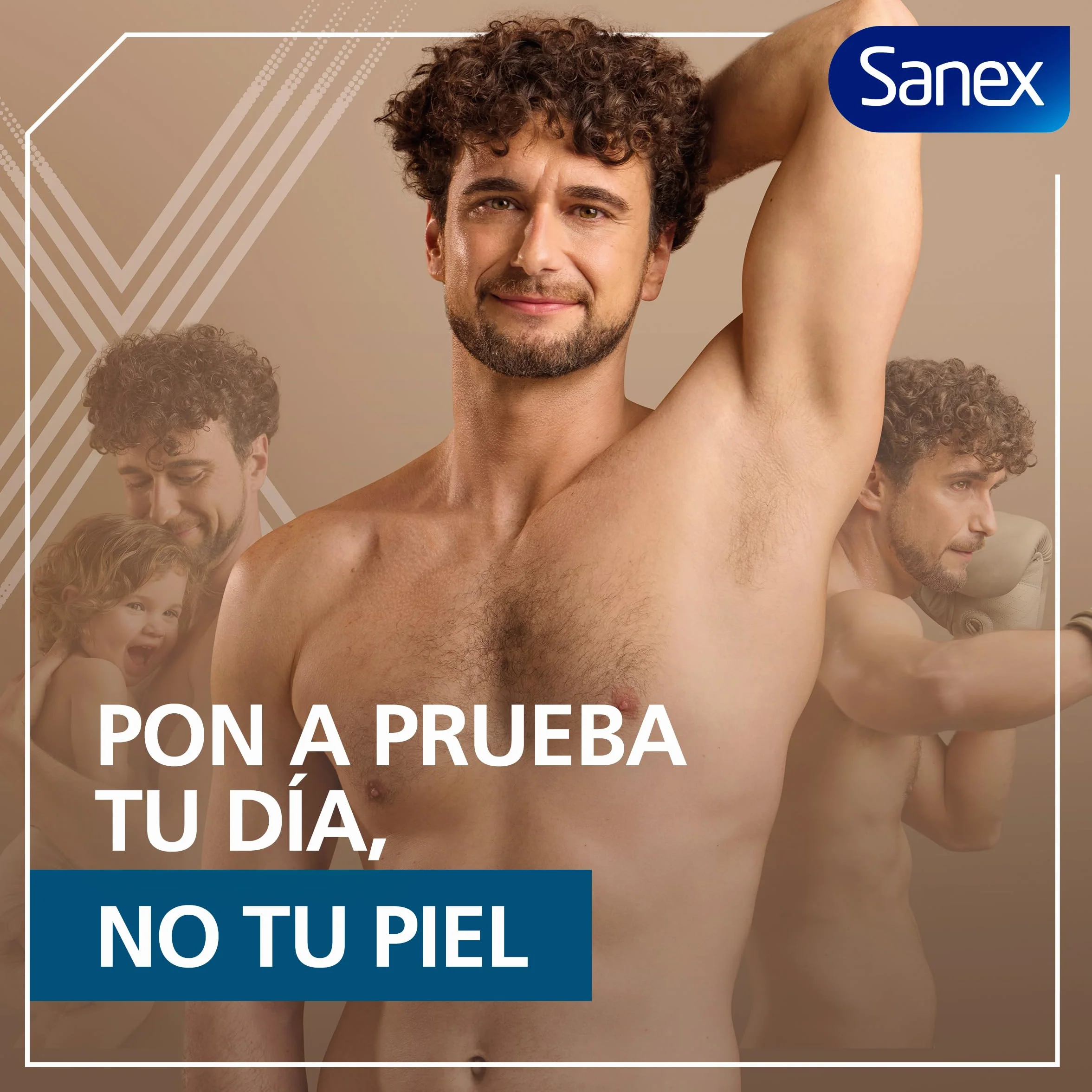 Sanex Men Active Control Desodorante Roll-On para Hombre, Pack 6 x 50 ml, Antitranspirante 48H
