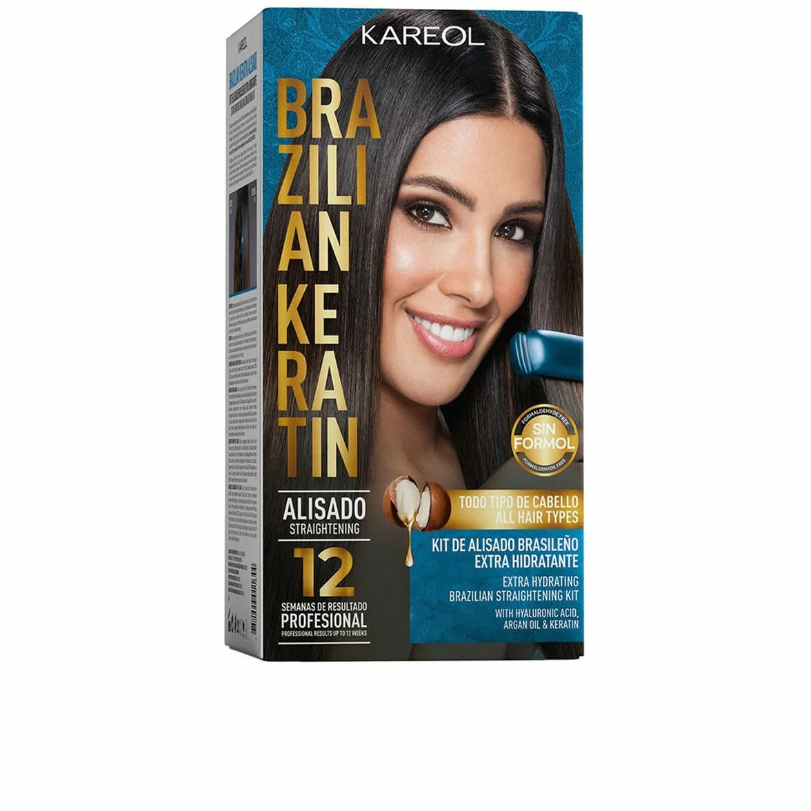 Set de Peluquería Alisado Brasileño Brazilian Keratin 6 Piezas