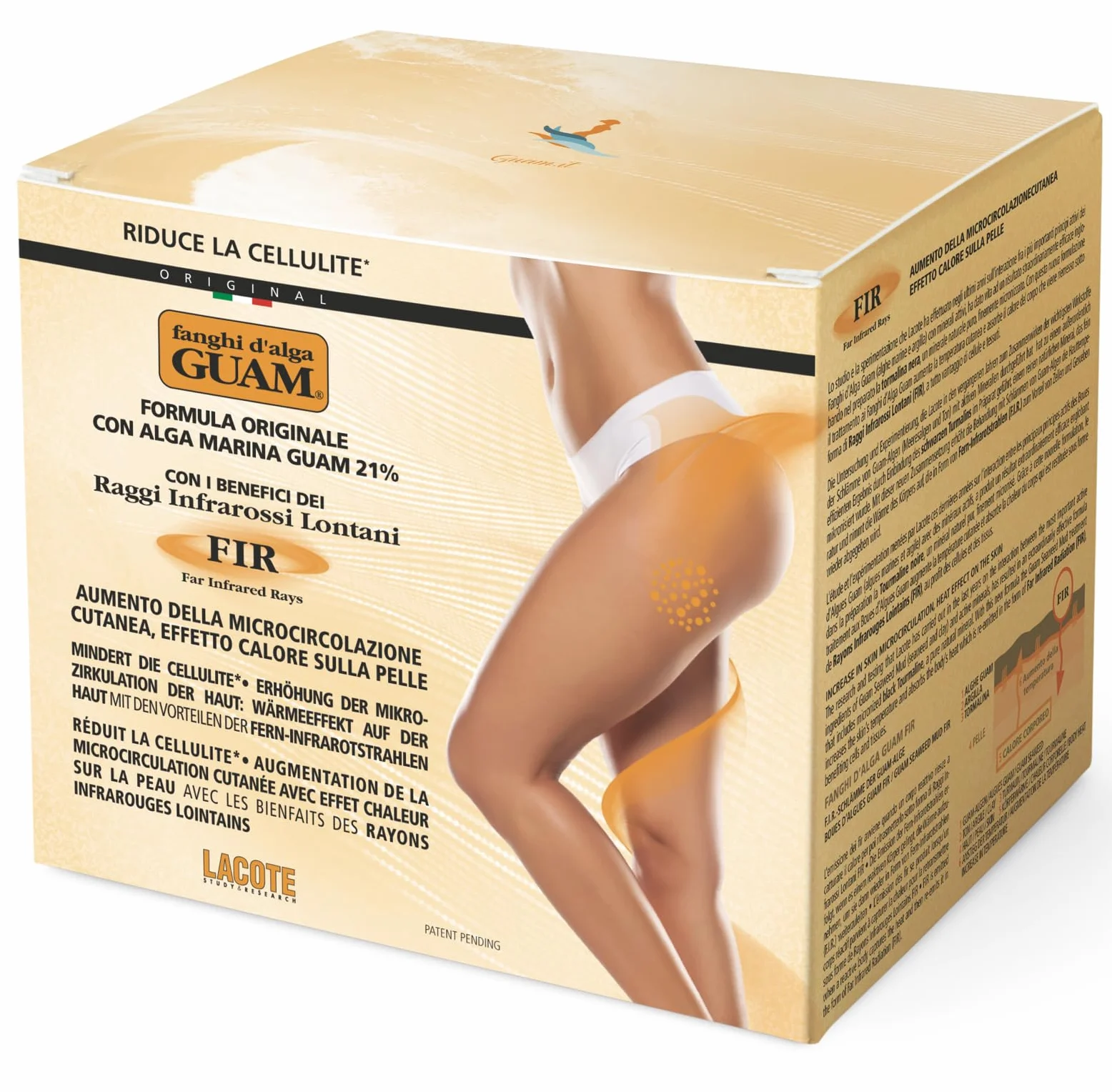 Guam FIR Algas Marinas Barros Corporales 500 g